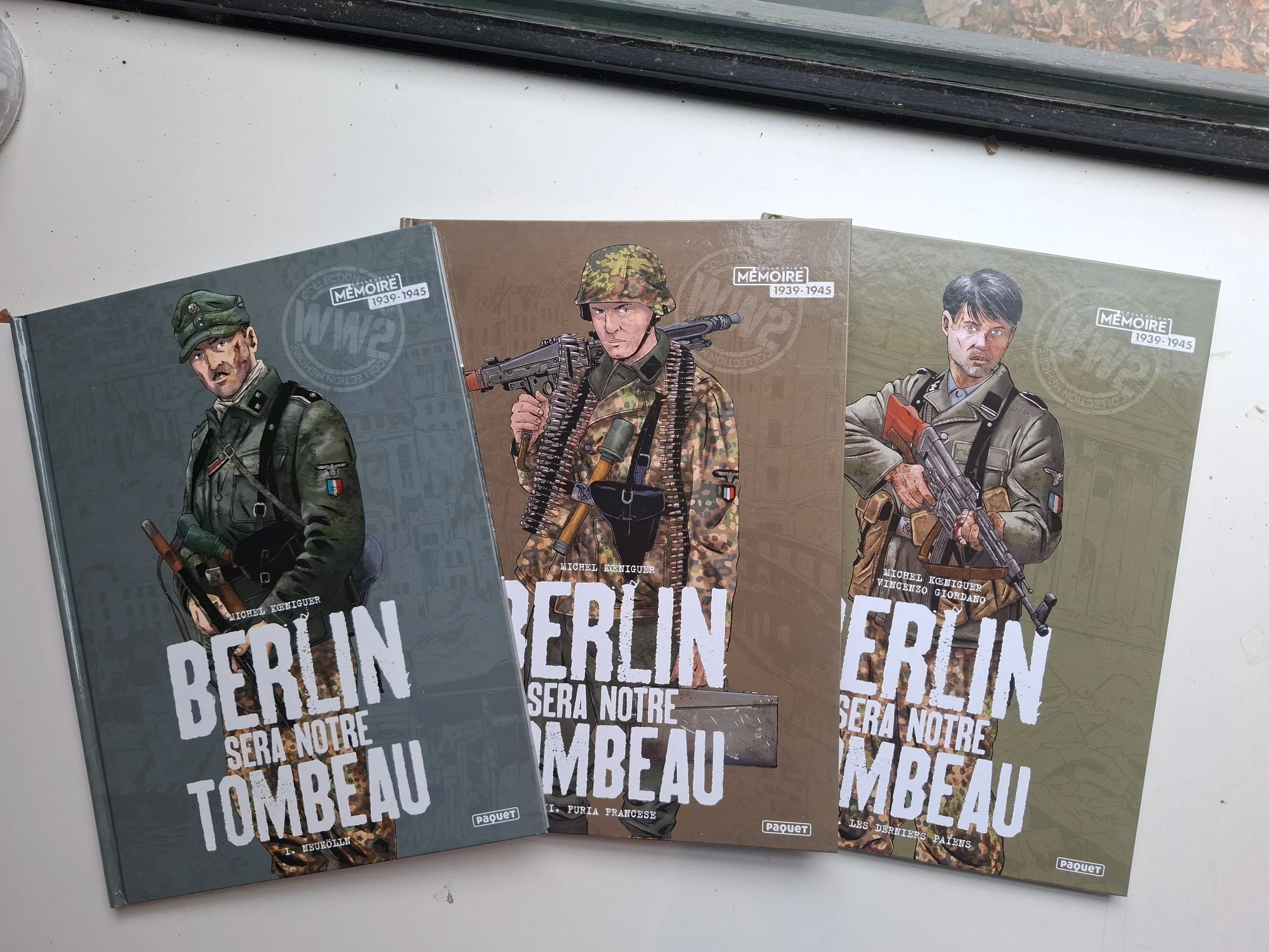 BERLIN SERA NOTRE TOMBEAU TOMES 1 à 3 SERIE COMPLETE TOUS EO