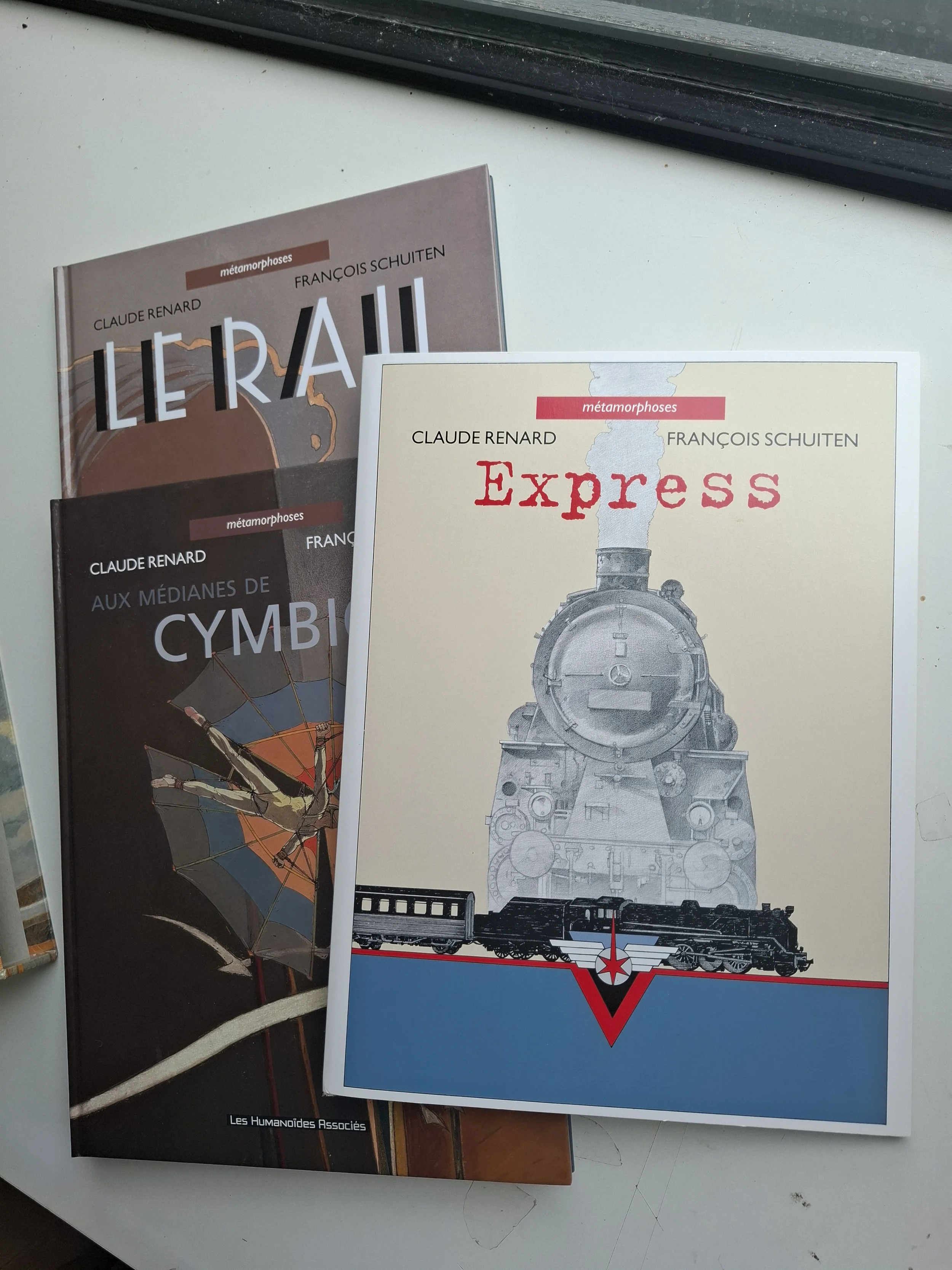 COFFRET SCHUITEN "METAMORPHOSES" 2 VOLUMES + PORFOLIO "EXPRESS"