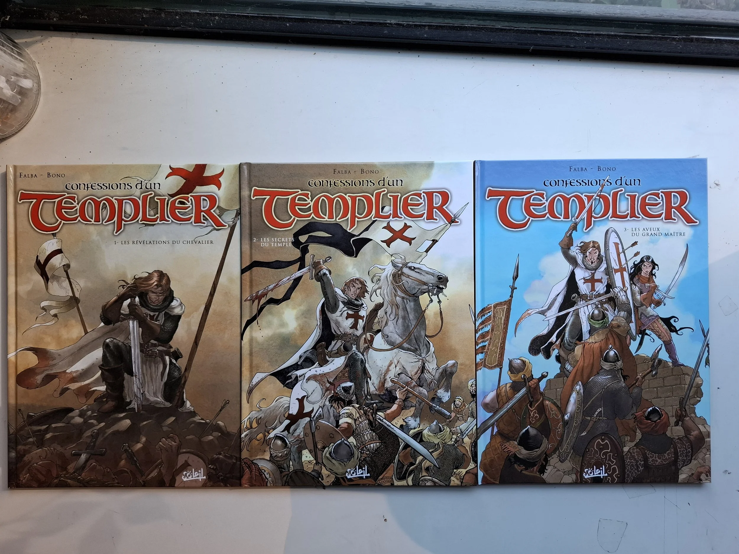 CONFESSIONS D'UN TEMPLIER TOMES 1 à 3 SERIE COMPLETE TOUS EO