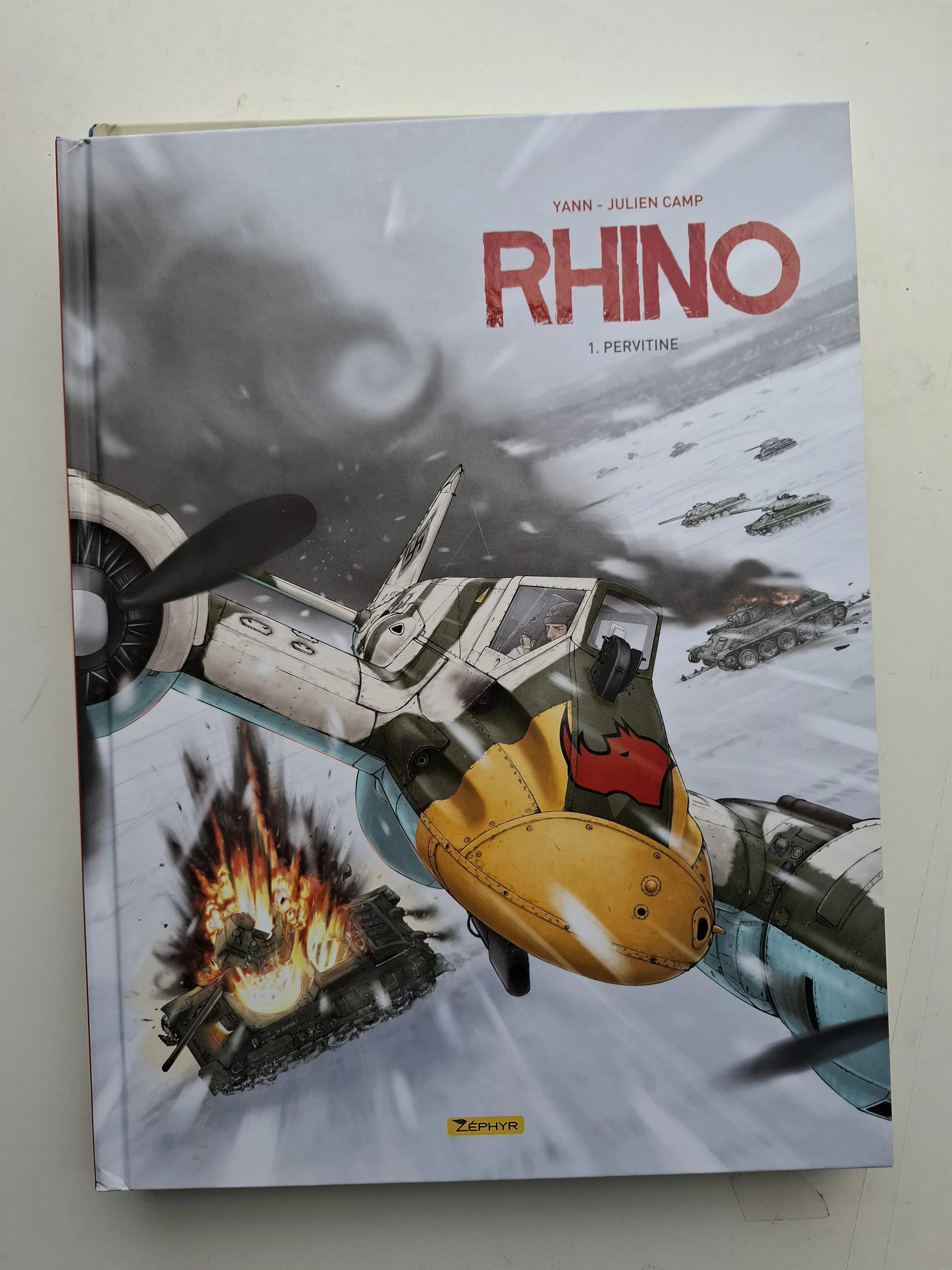 NOUVEAUTE RHINO TOME 1 ZEPHYR" EO 01/2026