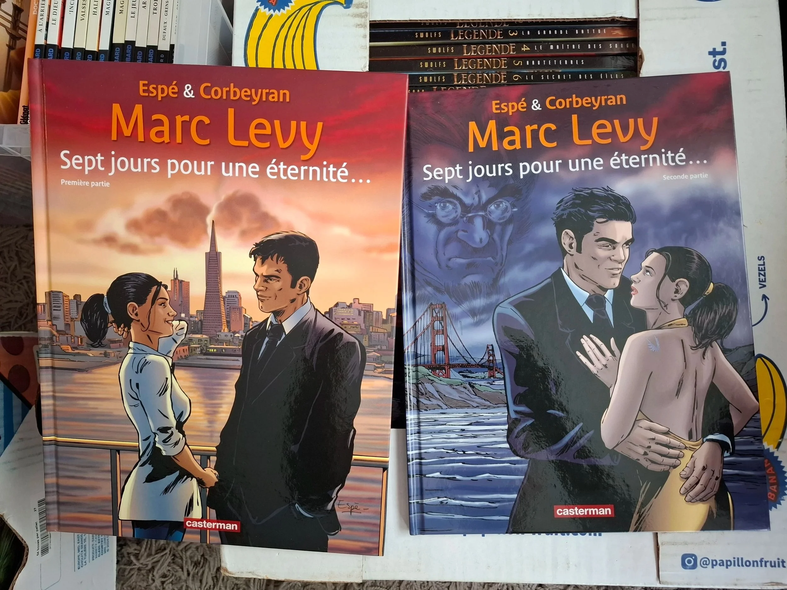 SEPT JOURS POUR UNE ETERNITE TOMES 1 ET 2 SERIE COMPLETE EO