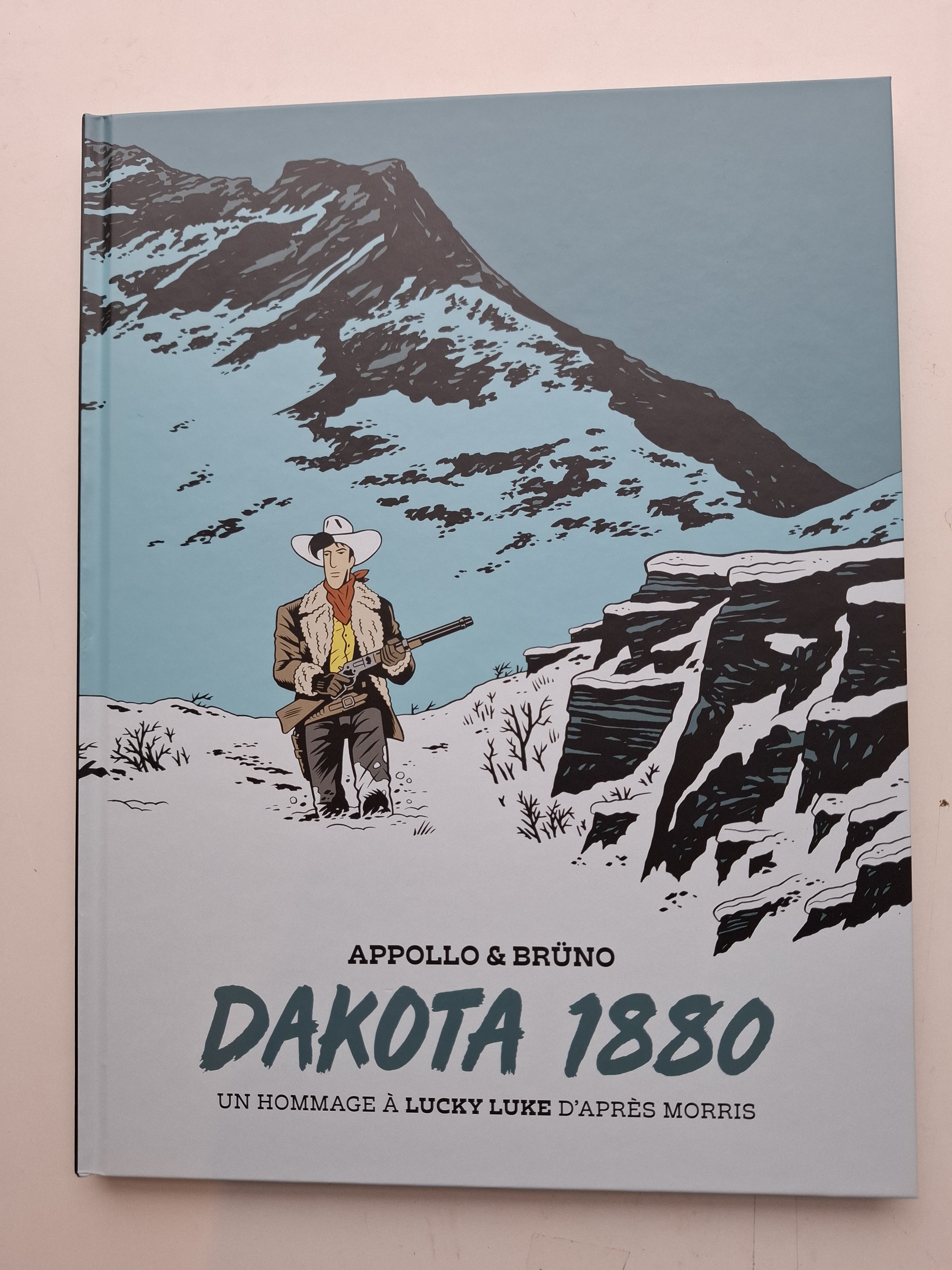 TL LUCKY LUKE DAKOTA 1880 TIRAGE NOIR ET BLANC