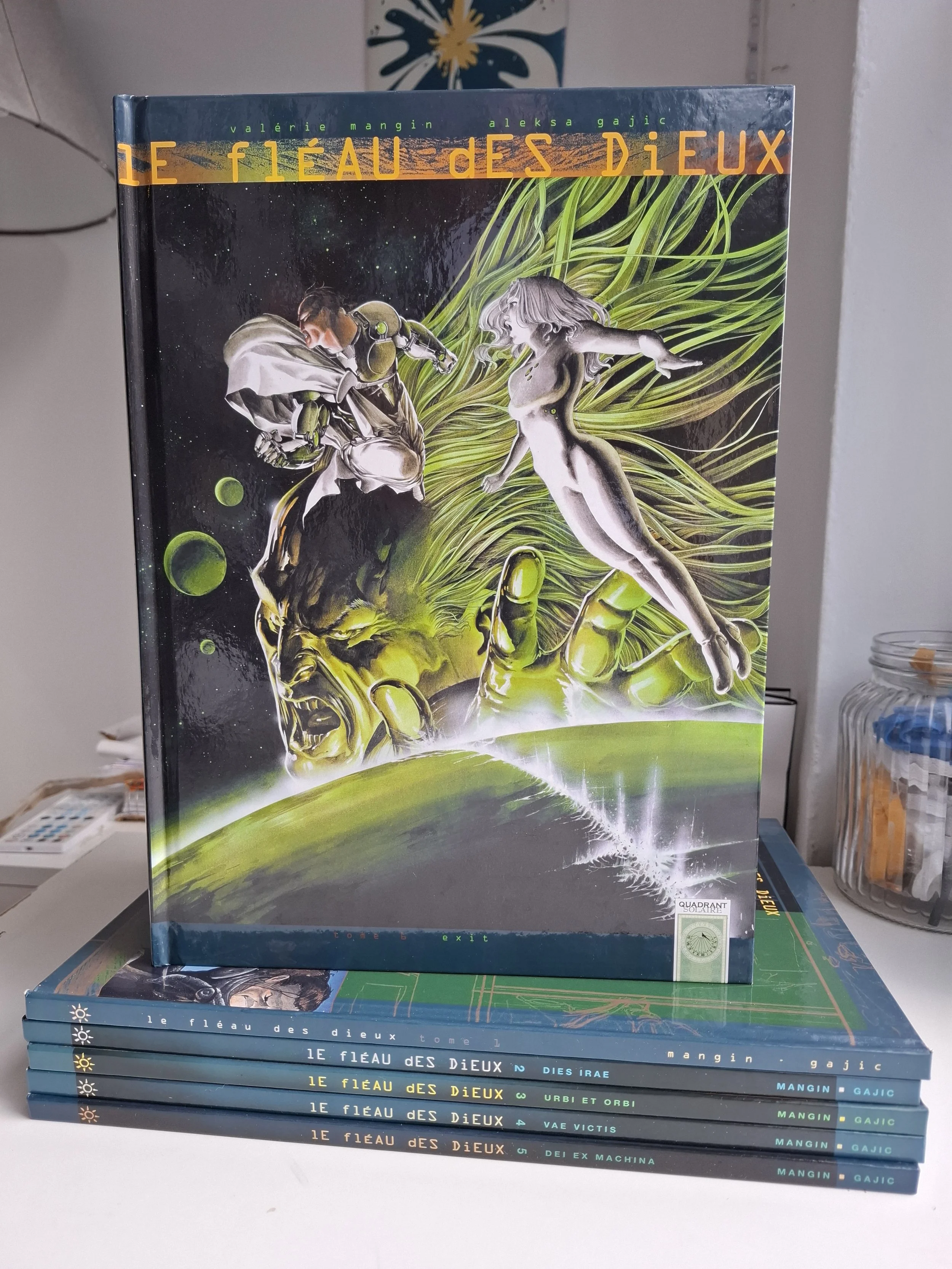 LE FLEAU DES DIEUX TOMES 1 à 6 SERIE COMPLETE EO