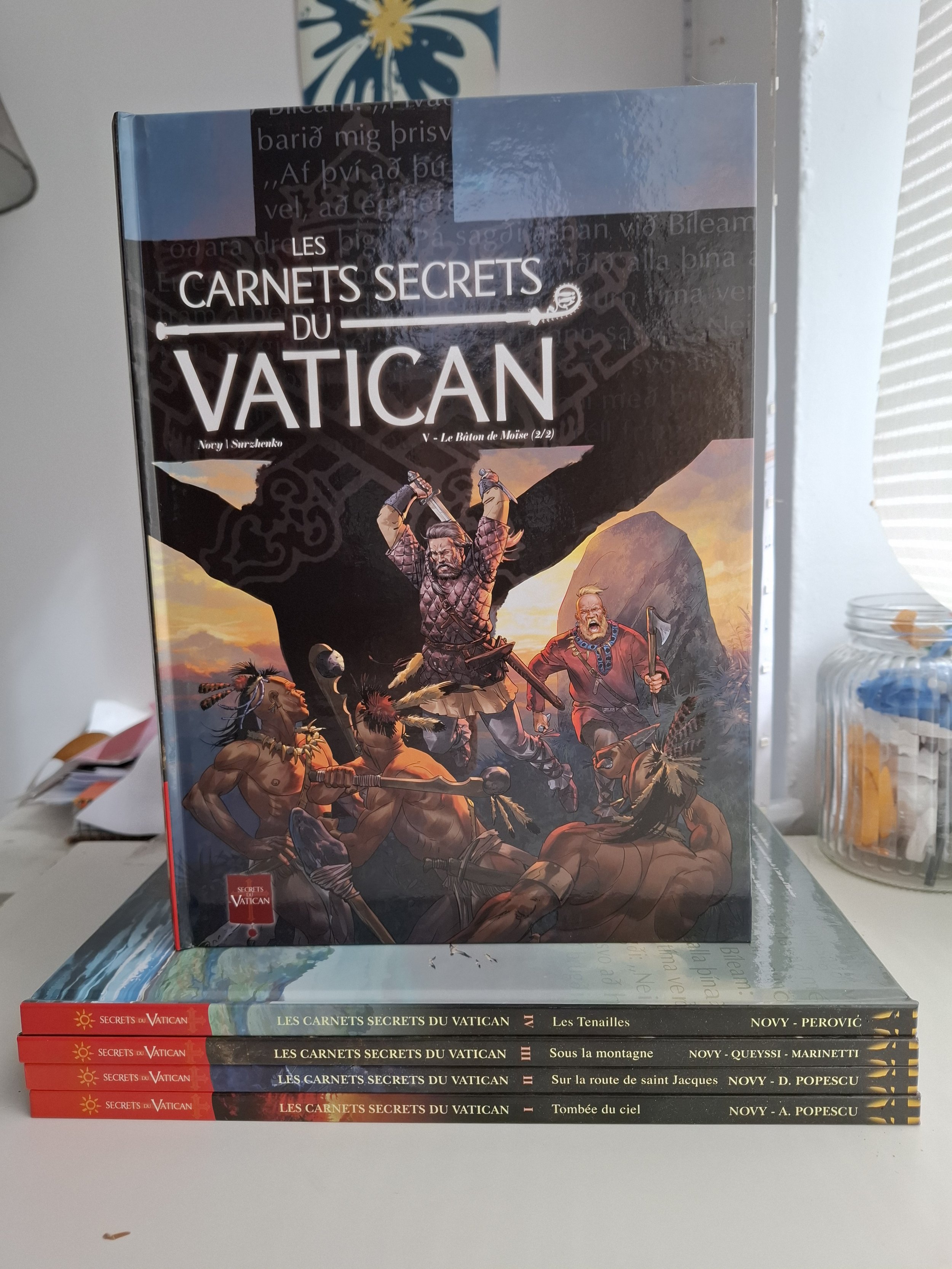 LES CARNETS SECRETS DU VATICAN TOMES 1 à 5 SERIE COMPLETE