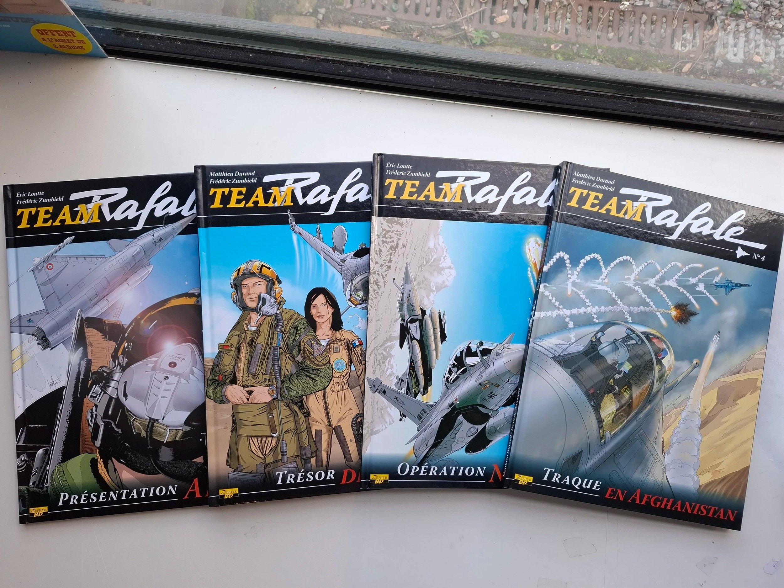TEAM RAFALE TOMES 1 à 4 ZEPHYR EO/REED