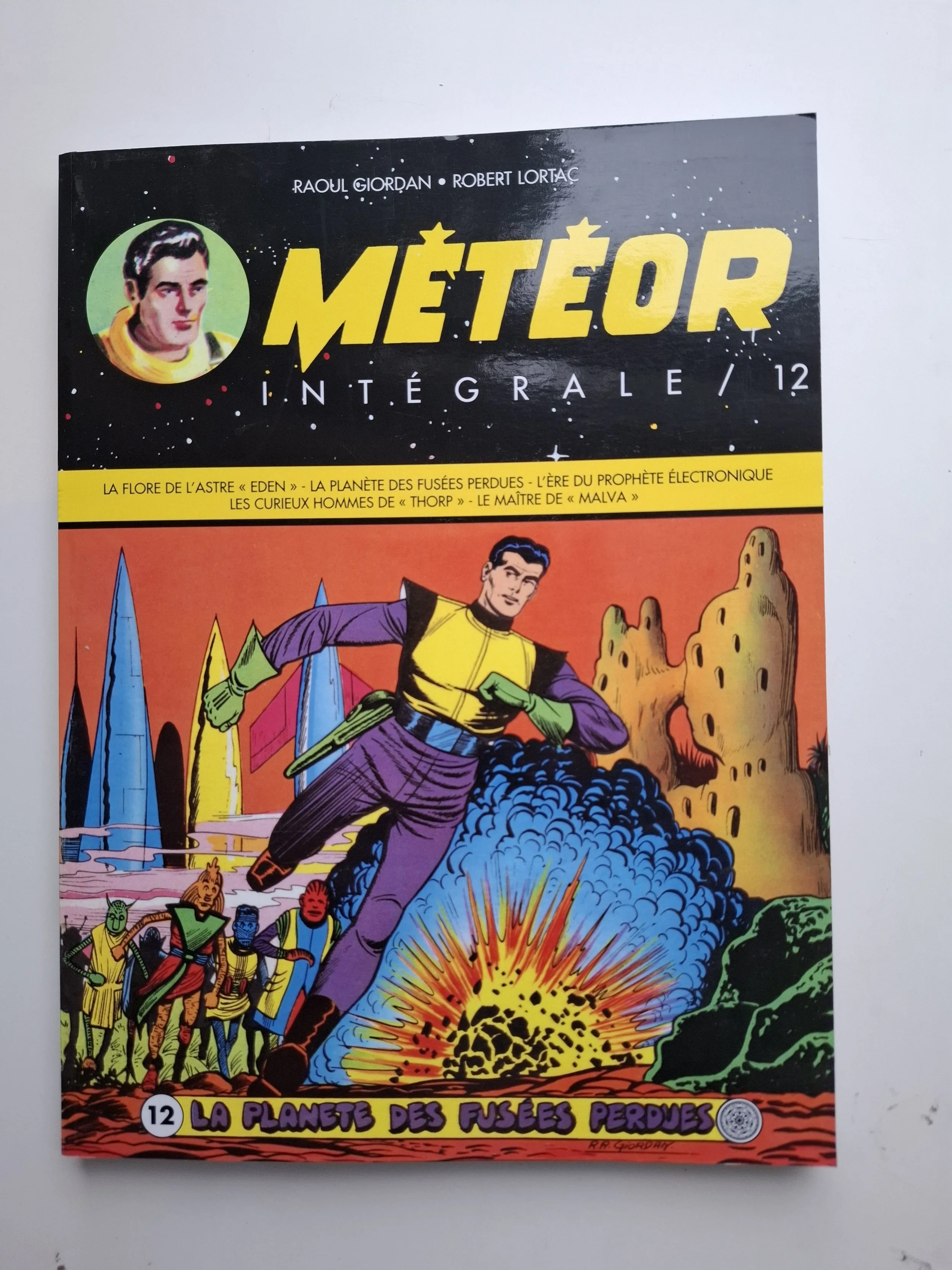 METEOR VOLUME 12 ALBUM BROCHE + 5 TIRES A PART EO 2018