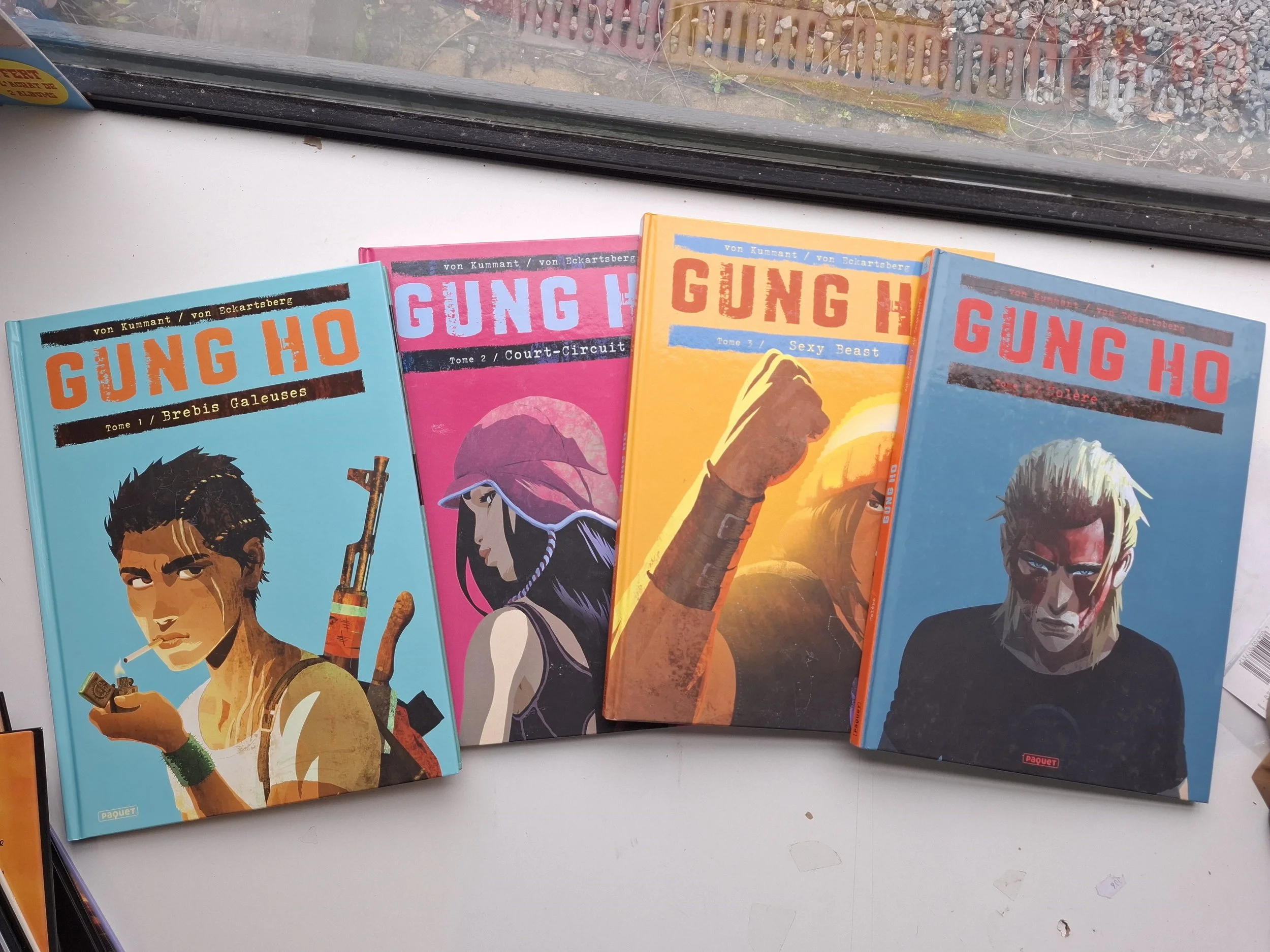 GUNG HO TOMES 1 à 4 PAQUET REED