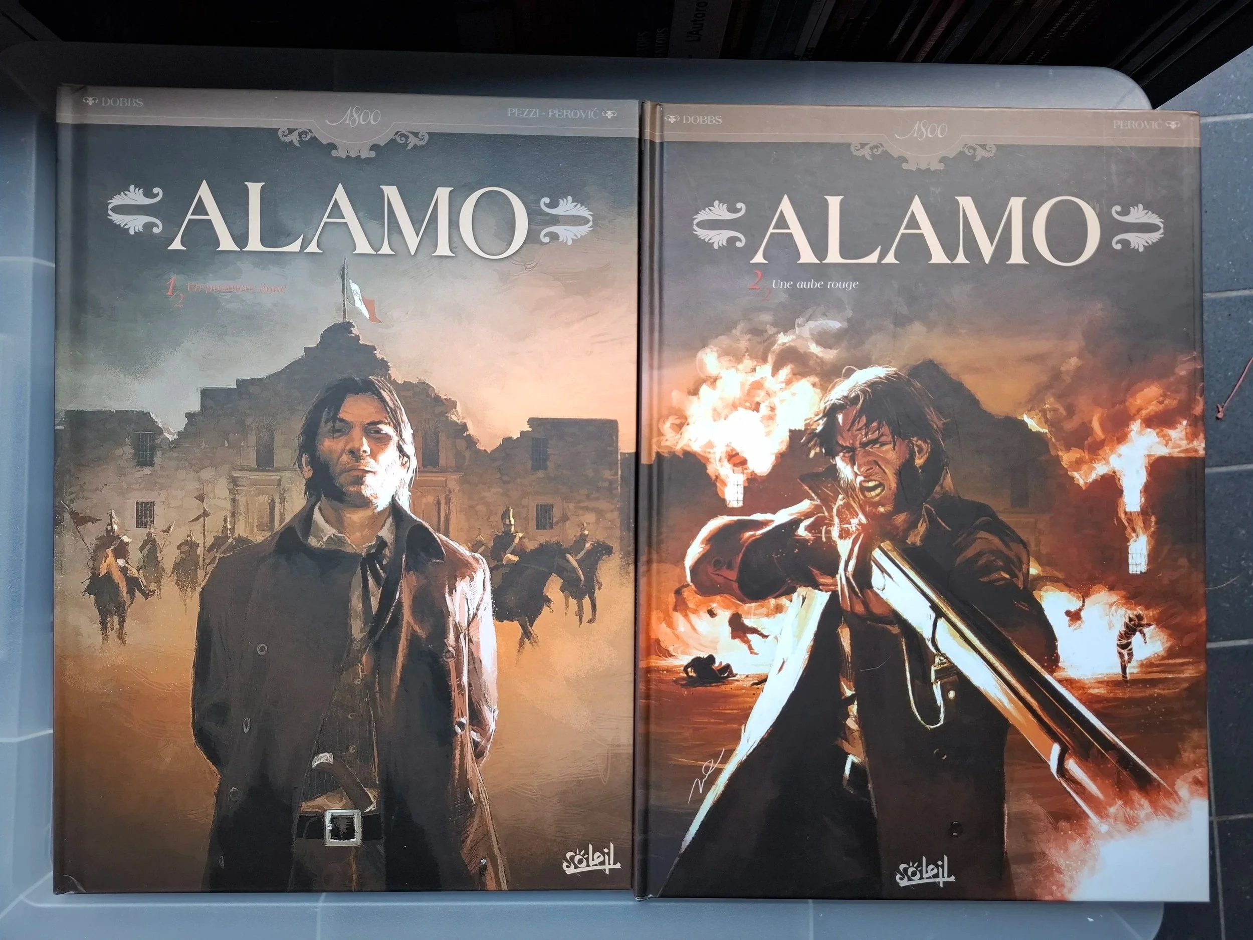 COLLECTION 1800 "ALAMO" TOMES 1 ET 2 SERIE COMPLETE TOUS EO