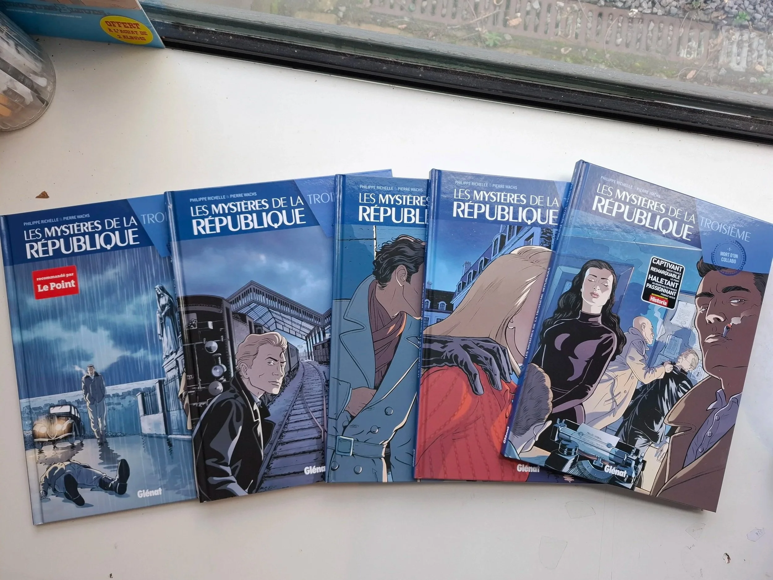 LES MYSTERES DE LA TROISIEME REPUBLIQUE TOMES 1 à 5 SERIE COMPLETE EO
