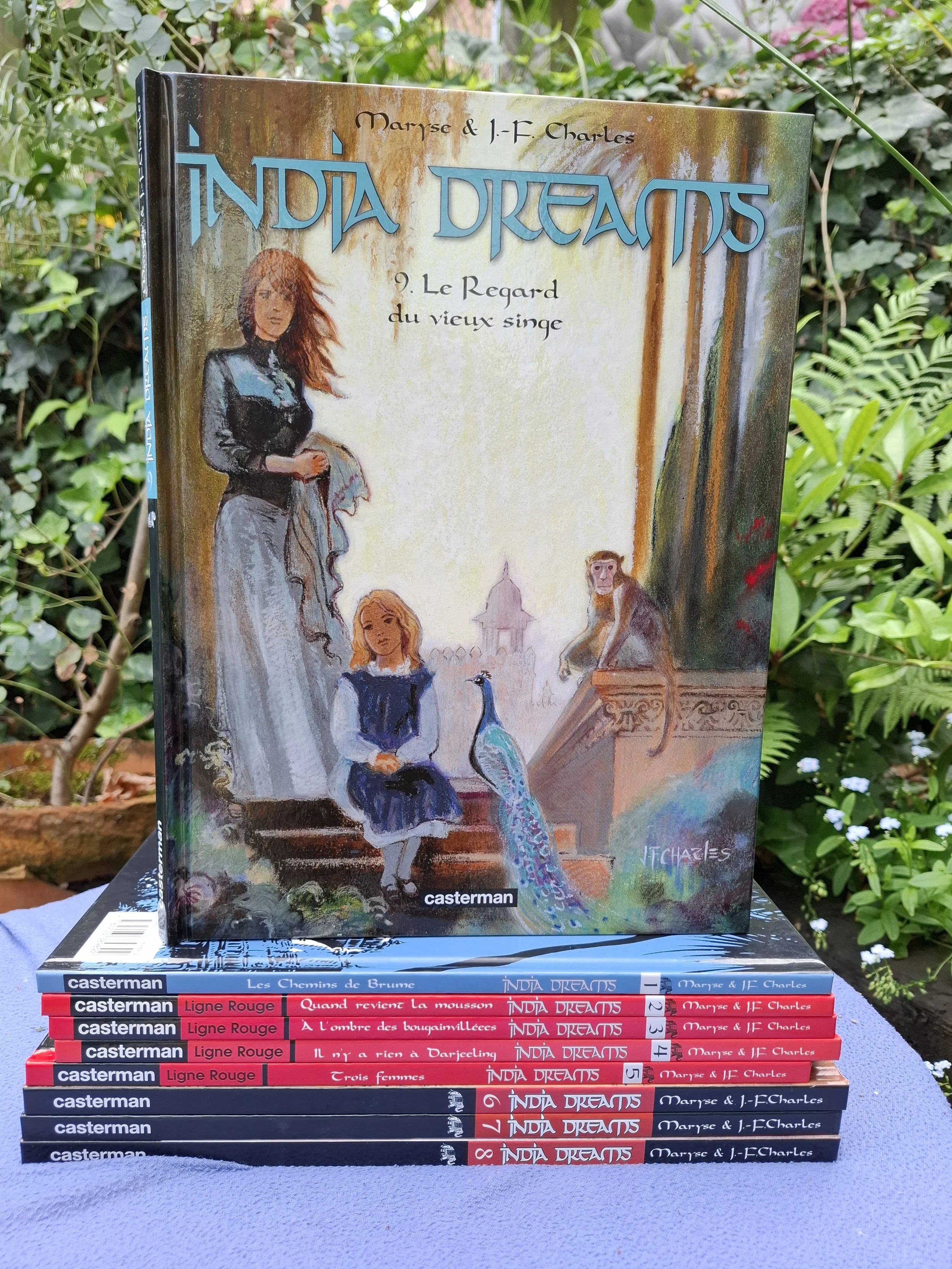 INDIA DREAMS TOMES 1 à 8 JF CHARLES TTBE TOUS EO