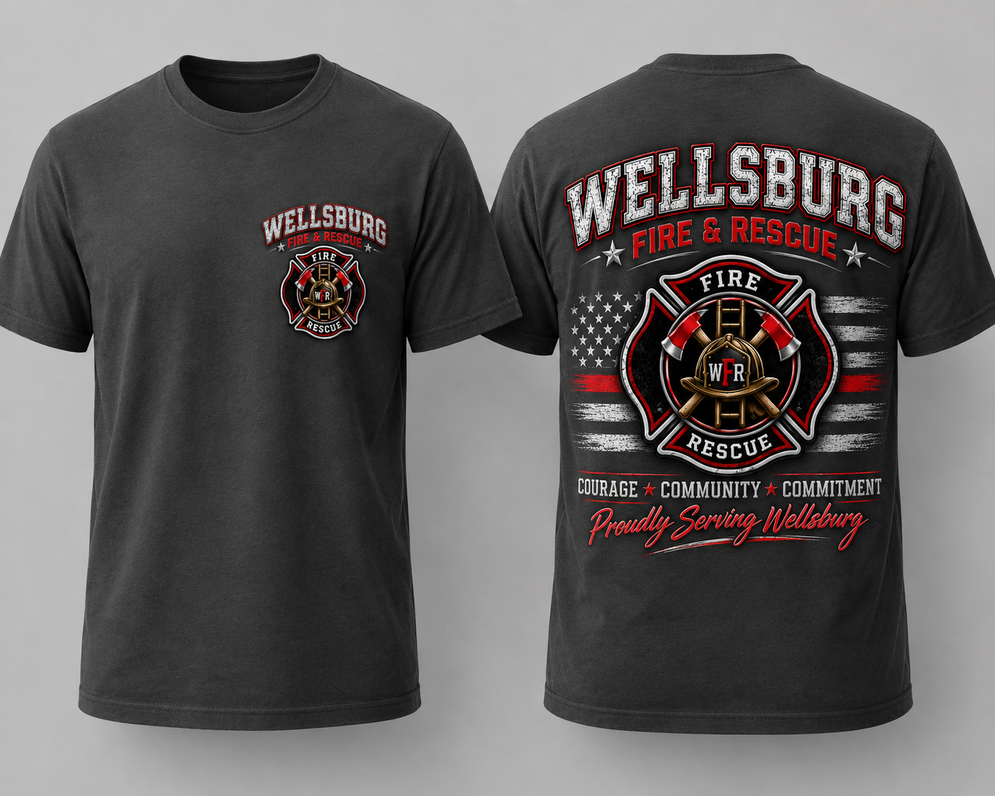 Wellsburg Fire T-Shirt