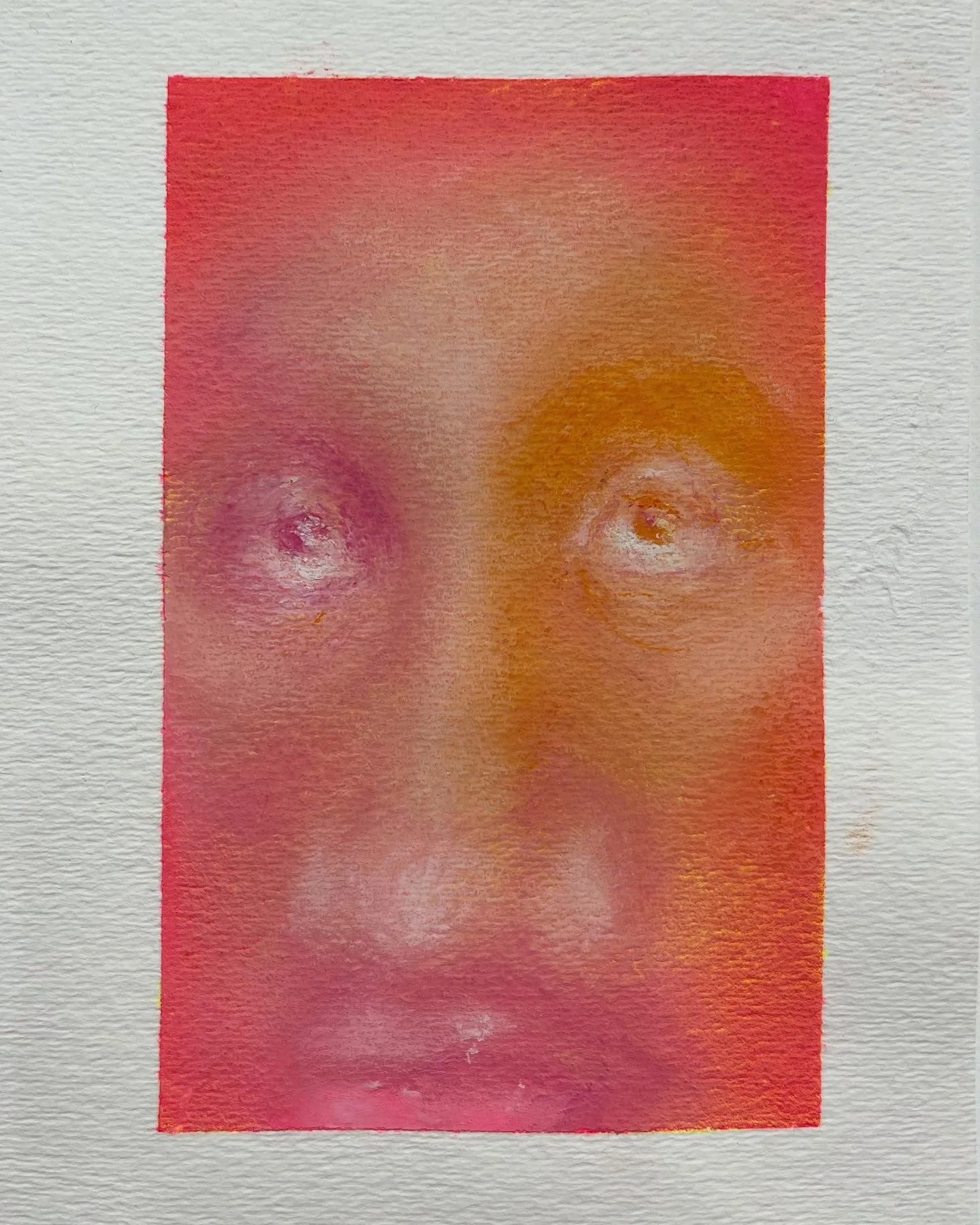  
 

 
 
 
h1 {text-align: center;}
p {text-align: center;}
 
 
 

  
 Mini Face in Pink, 4x6in., Soft Pastel on paper, 2021 

 
 