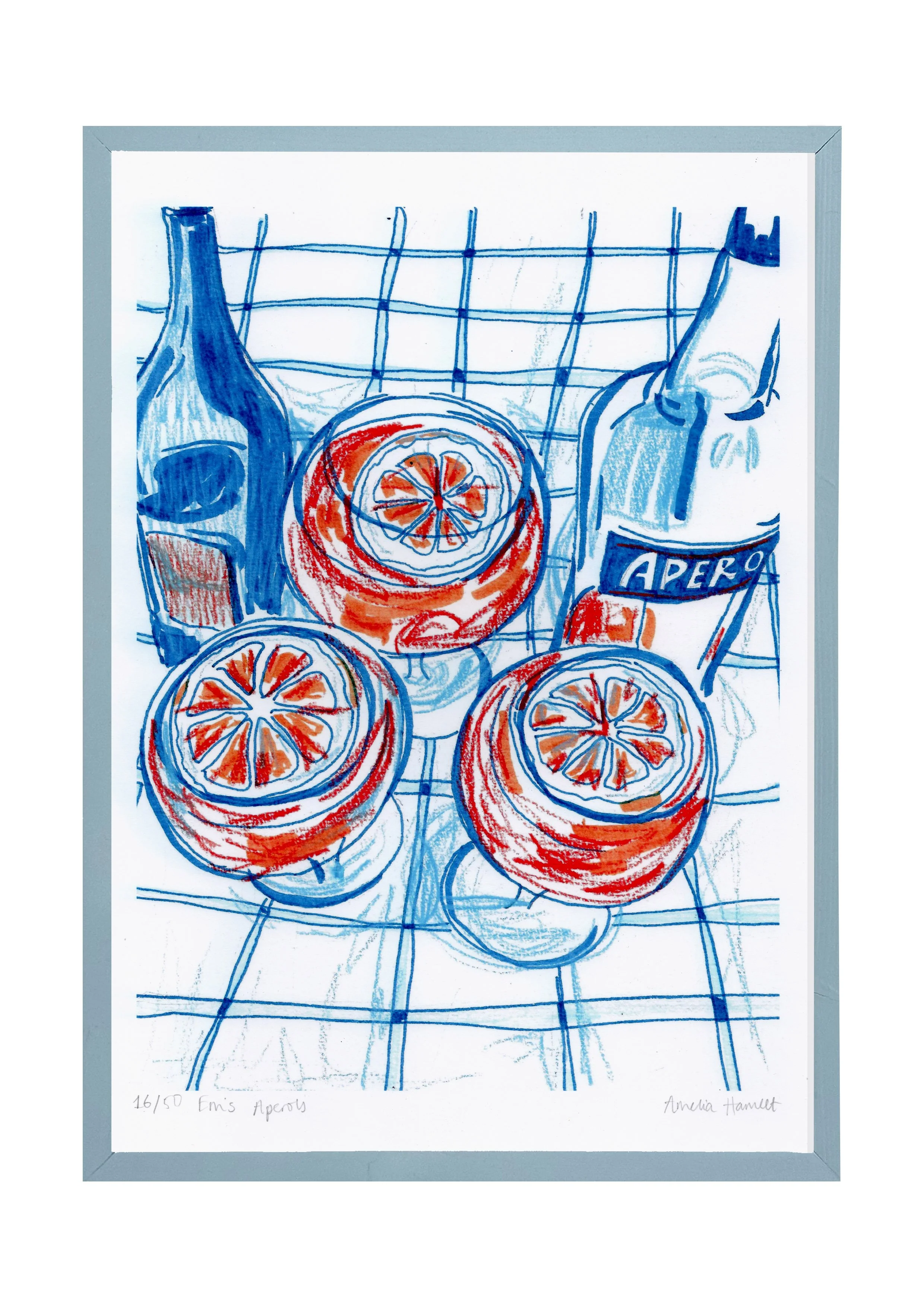 "em's aperols" print