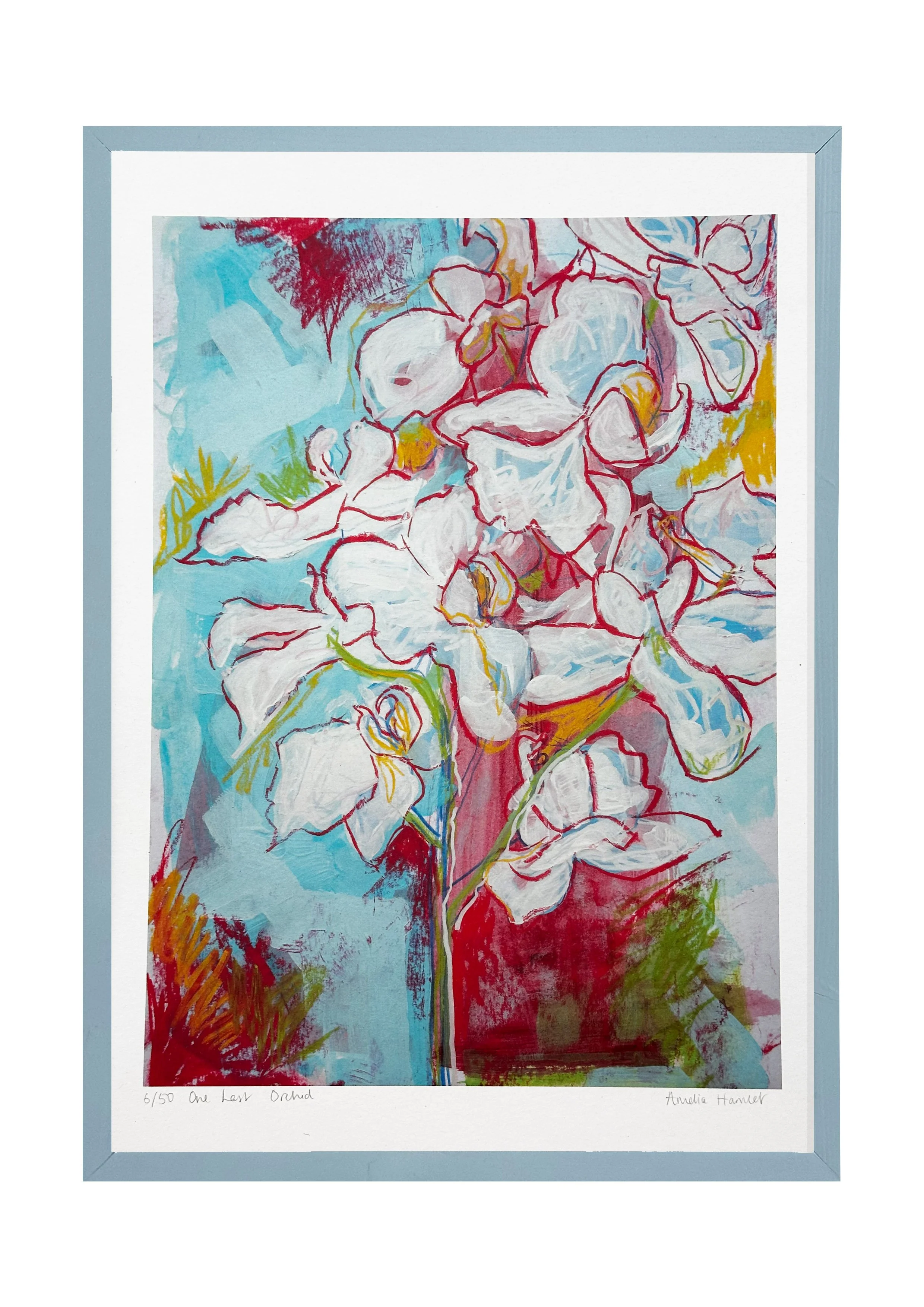 "one last orchid" fine art print