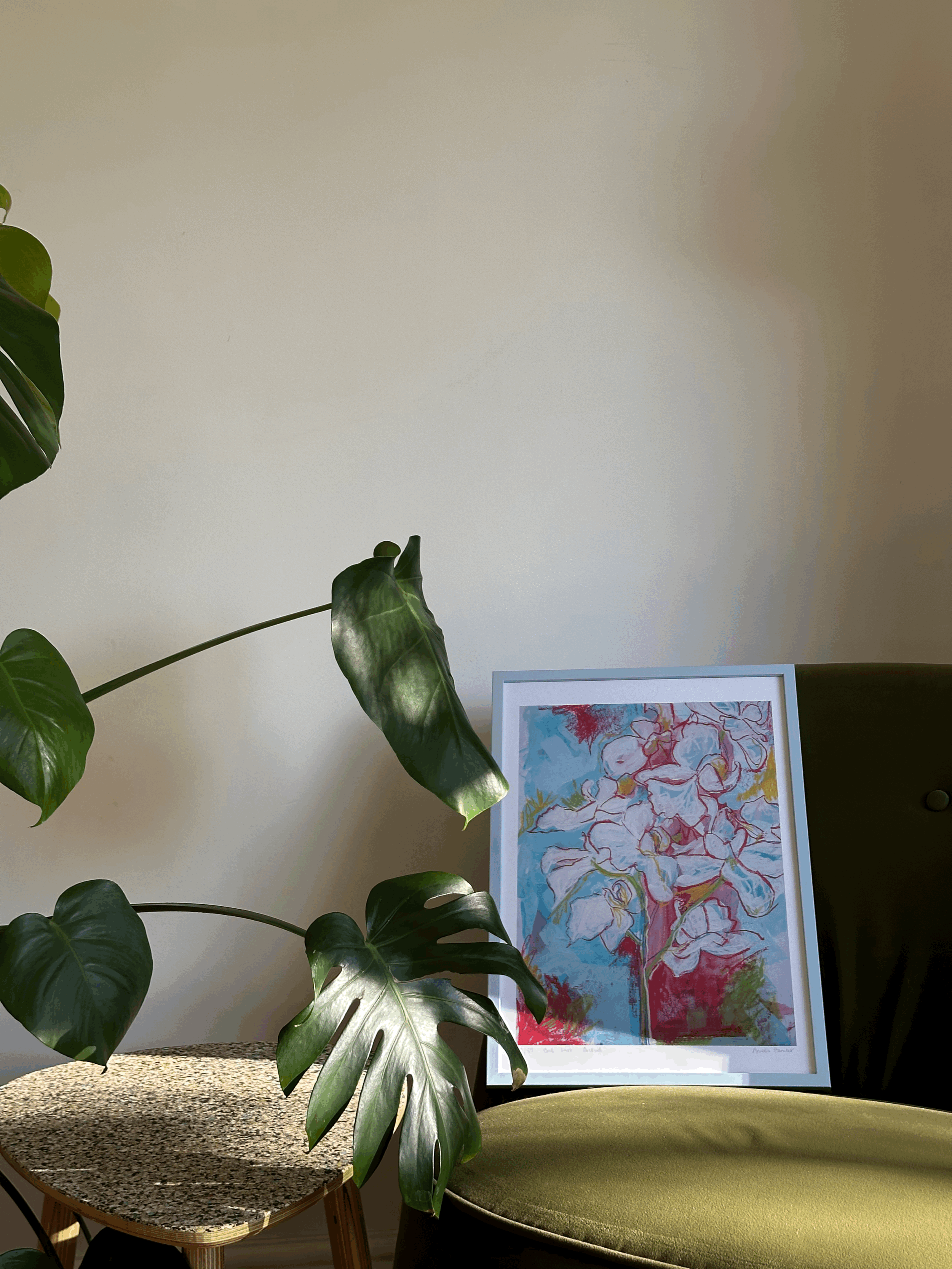 "one last orchid" print