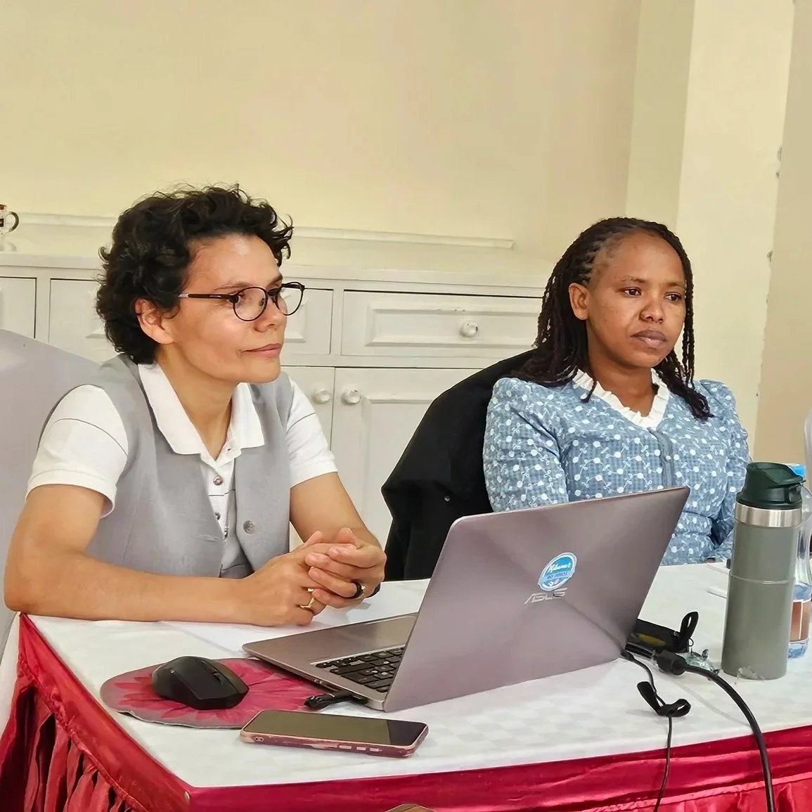 Meeting with Young Women in Kenya