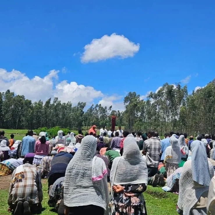 Good Friday Observance at St. Anne Parish in Sadama, Ethiopia