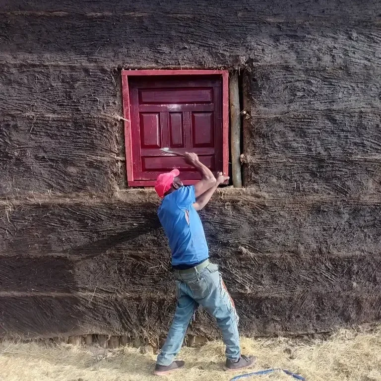 A new home for Ergicho, Kibinesh and their children