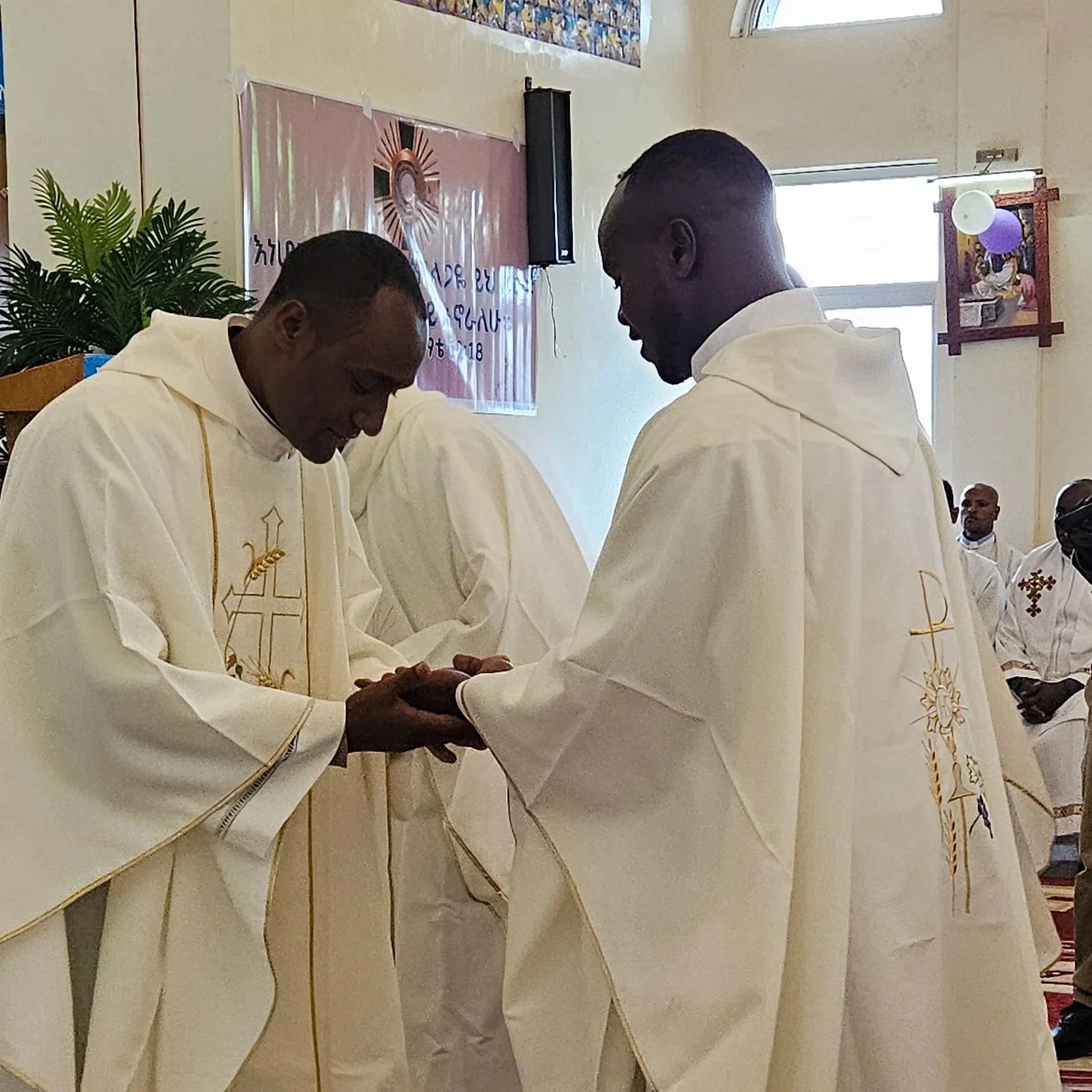 Fr. Bruk Mathewos and his formater