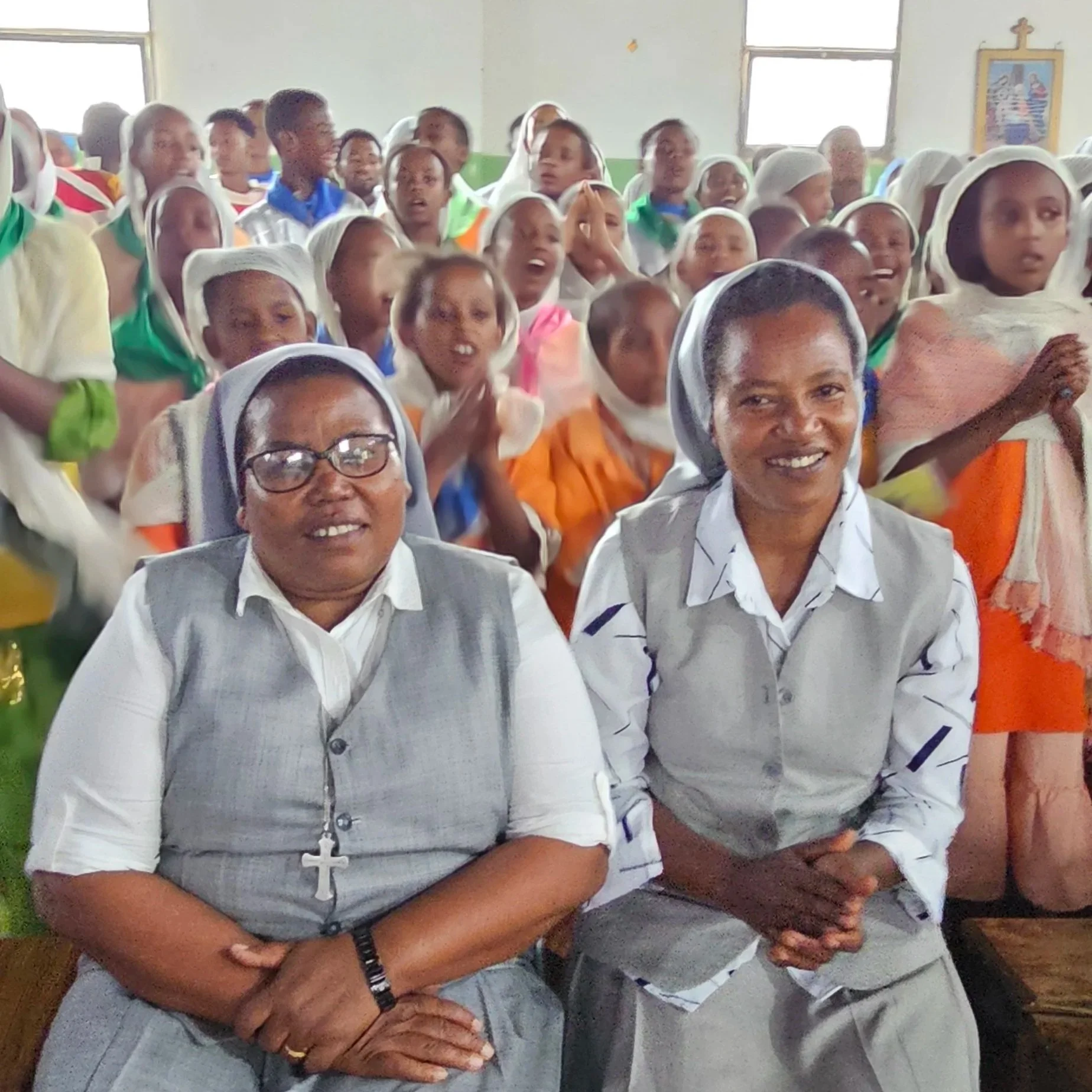 Sr. Addise and Sr. Amarech