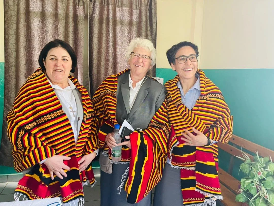 Sr. Eliane with Sr. Barbara and Sr. Patricia in Ethiopia