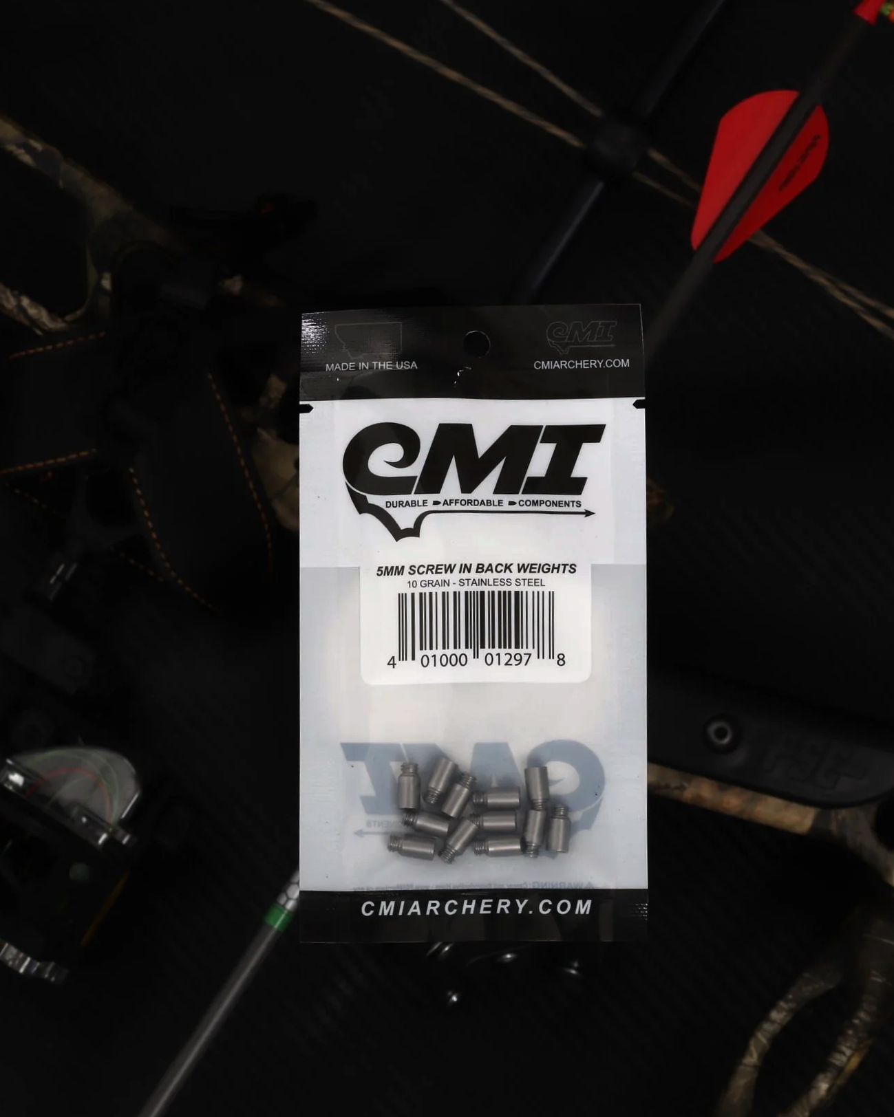 SCREW IN BACKWEIGHT, 5MM, 10 GRAIN (12 PACK)