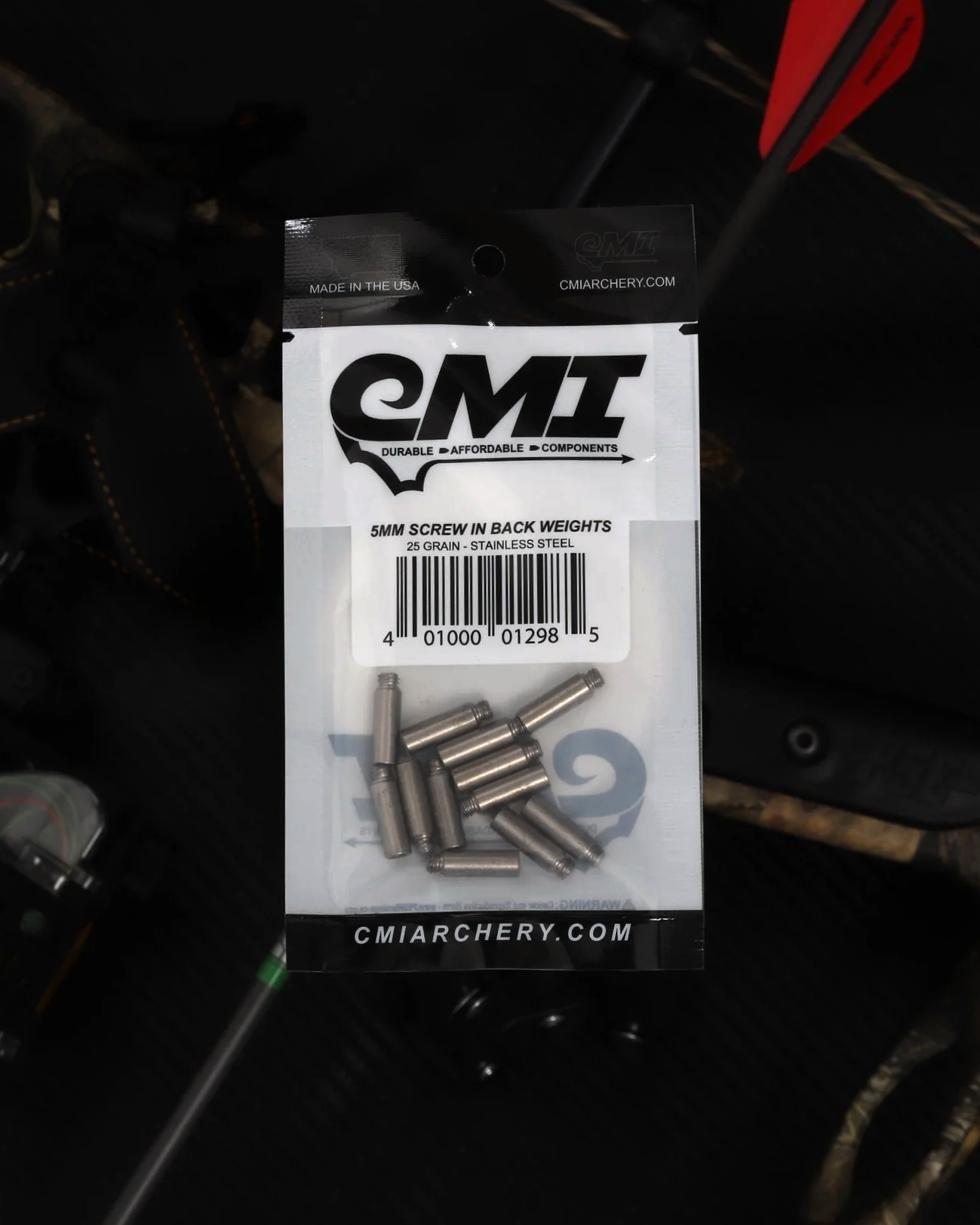 SCREW IN BACKWEIGHT, 5MM, 25 GRAIN (12 PACK)