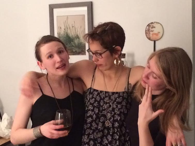 Carolyn, Mali, and Lizzy in 2014