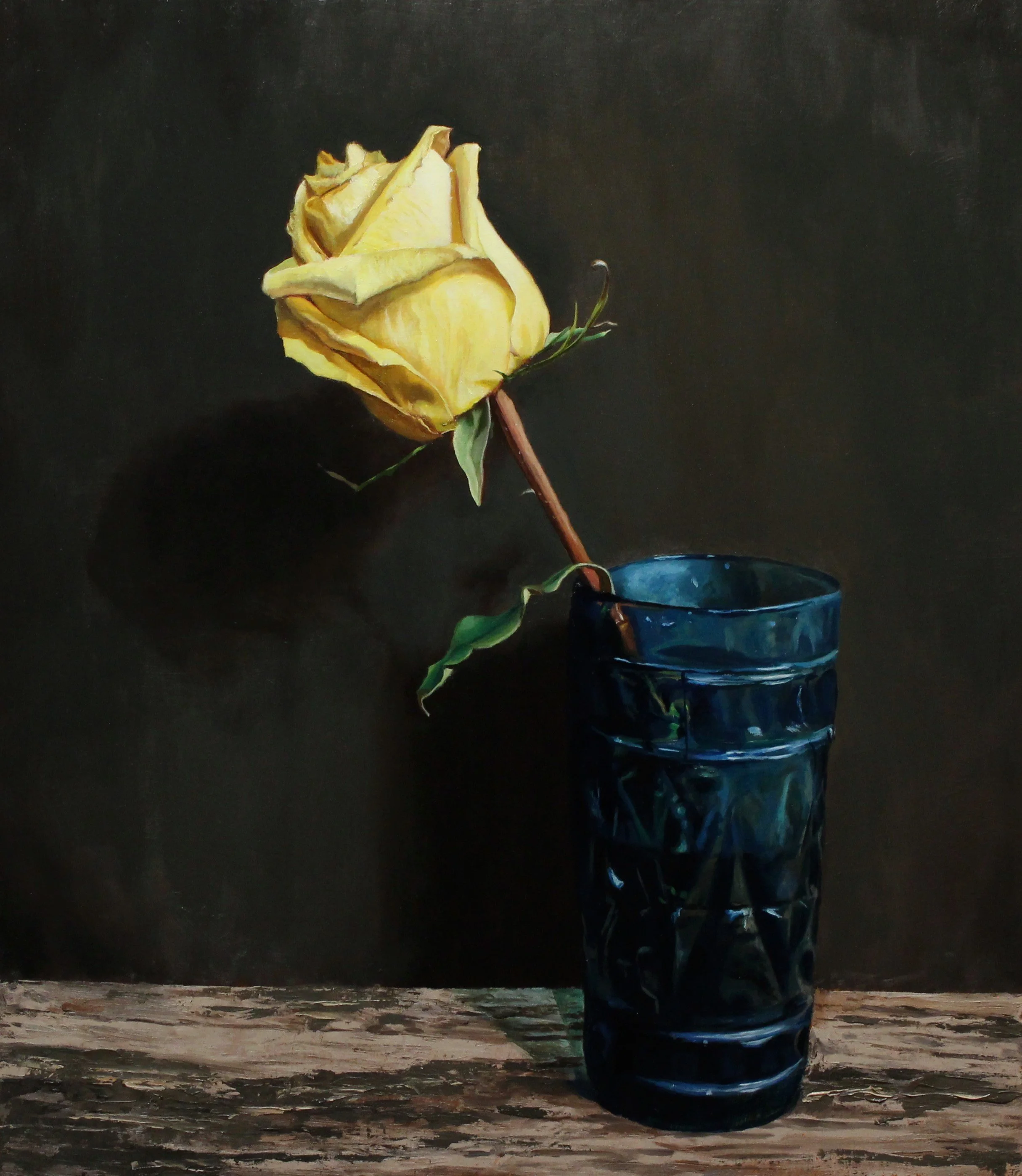 17" x 14", oil on panel, $1,200