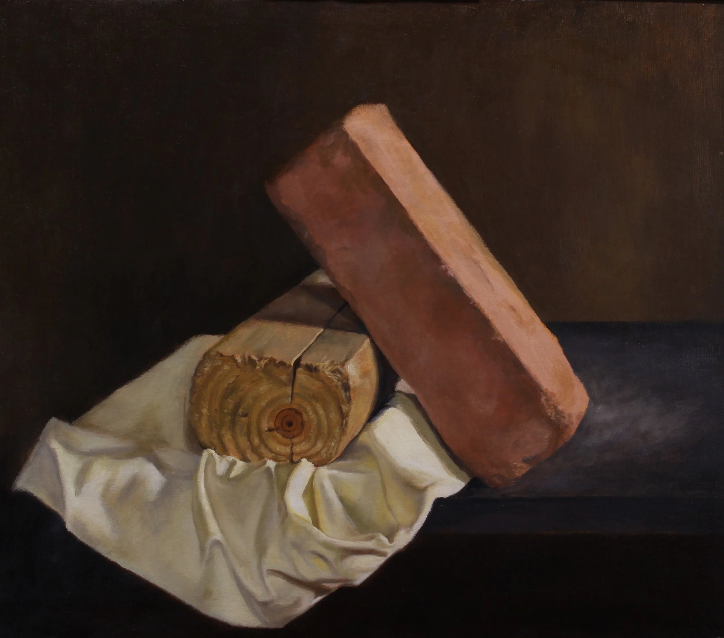 14" x 17", oil on canvas panel, $300
