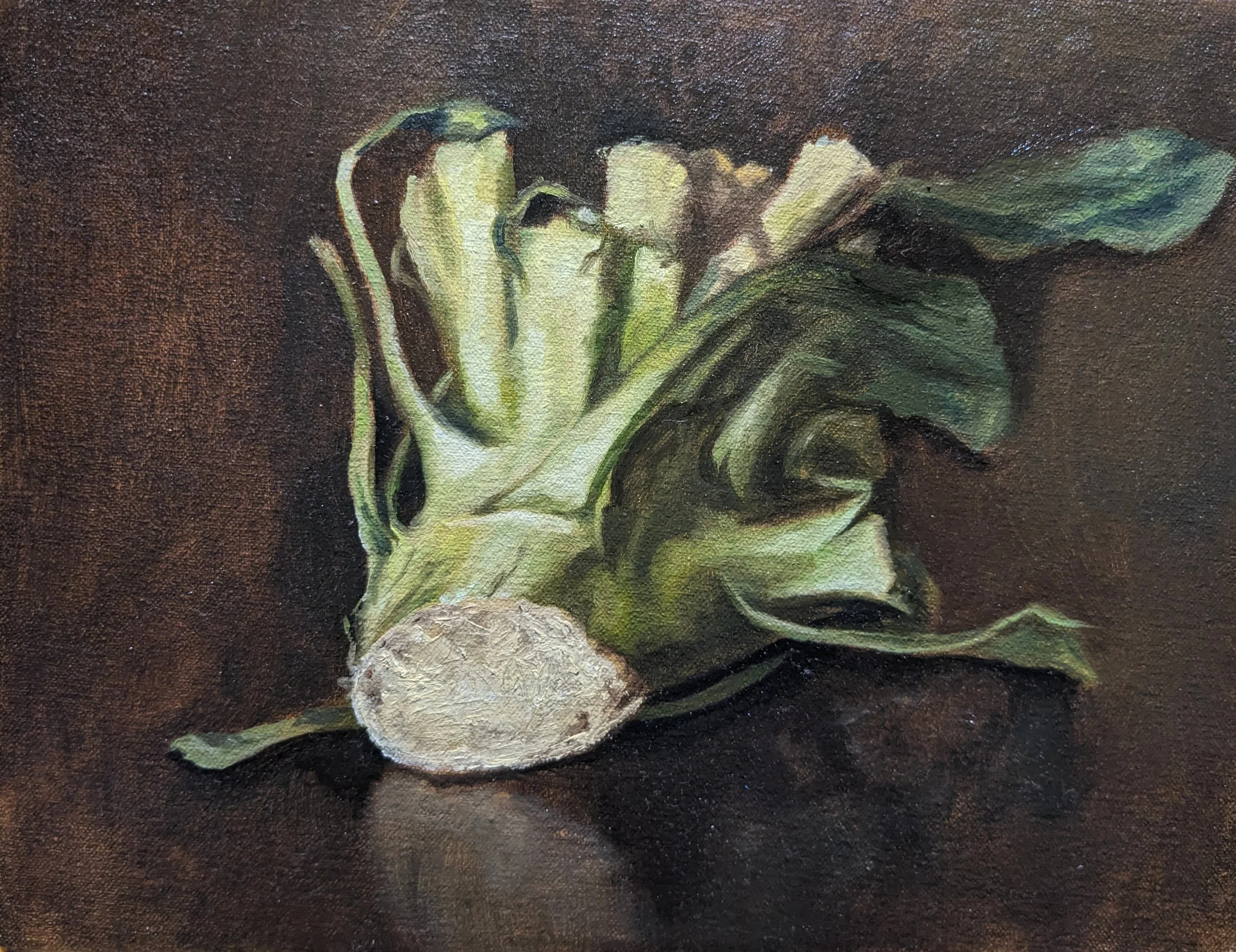 8" x 10", oil on canvas, $175