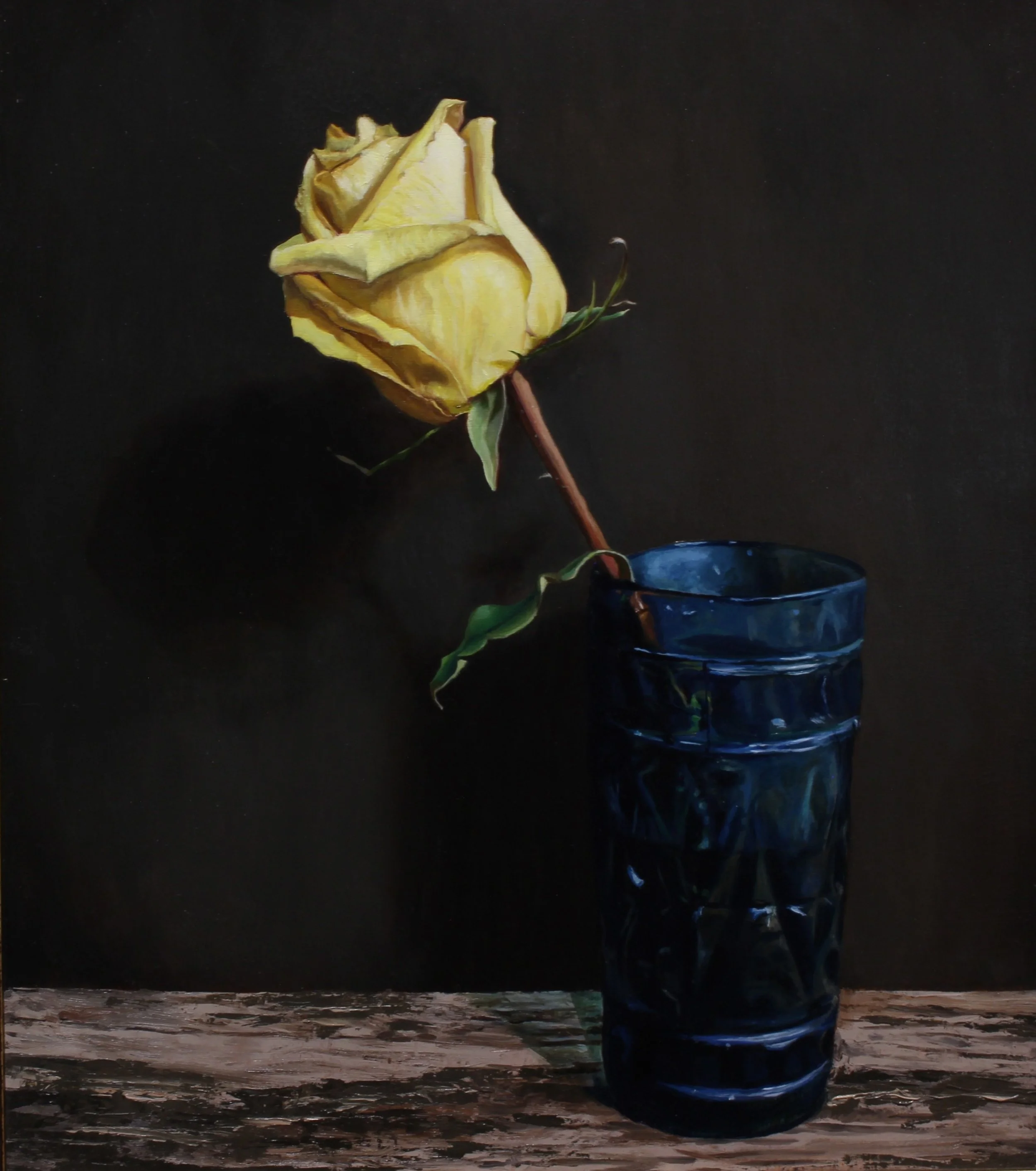 17" x 14", oil on panel, $1,200