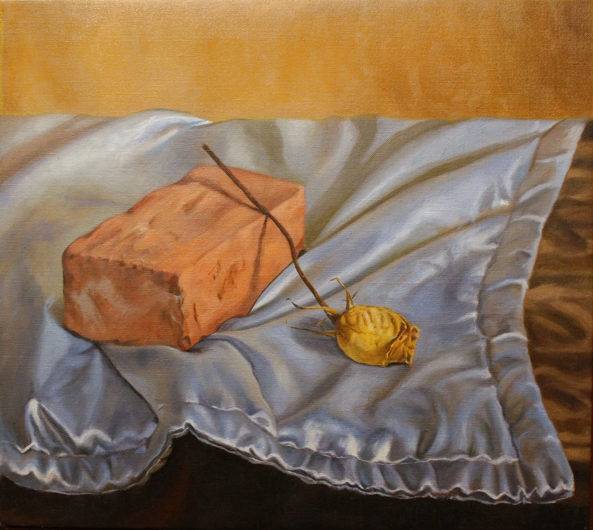 18" x 20", oil on linen, $750