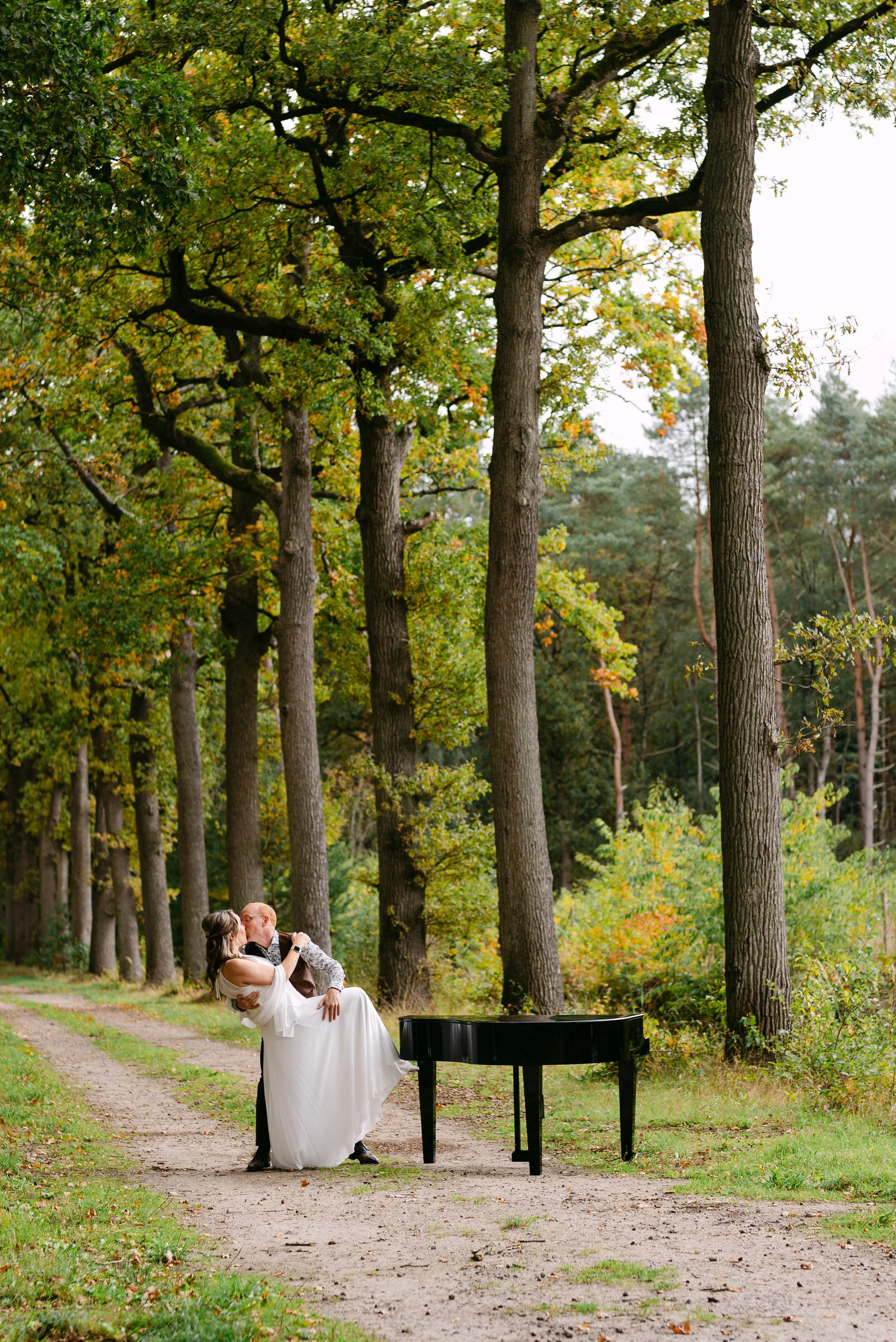 Jorgen en Jolanda Luizter bruidspaar