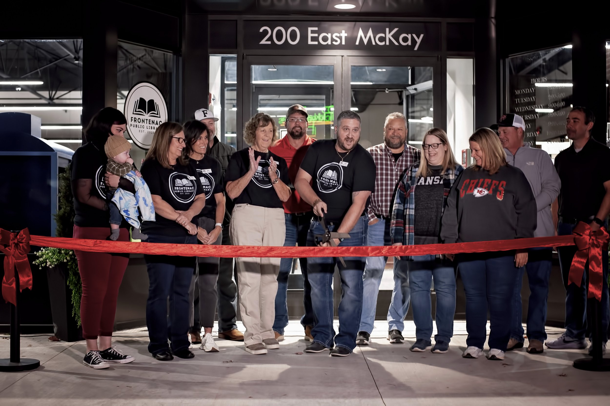 Frontenac Public Library Grand Opening