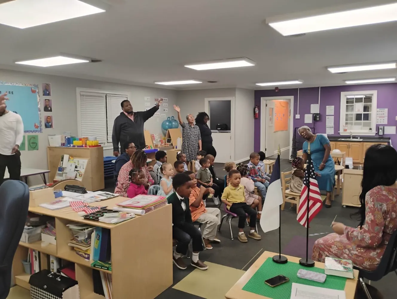   VCCP began their See You at the Pole National Prayer Day Event with praise and worship!  