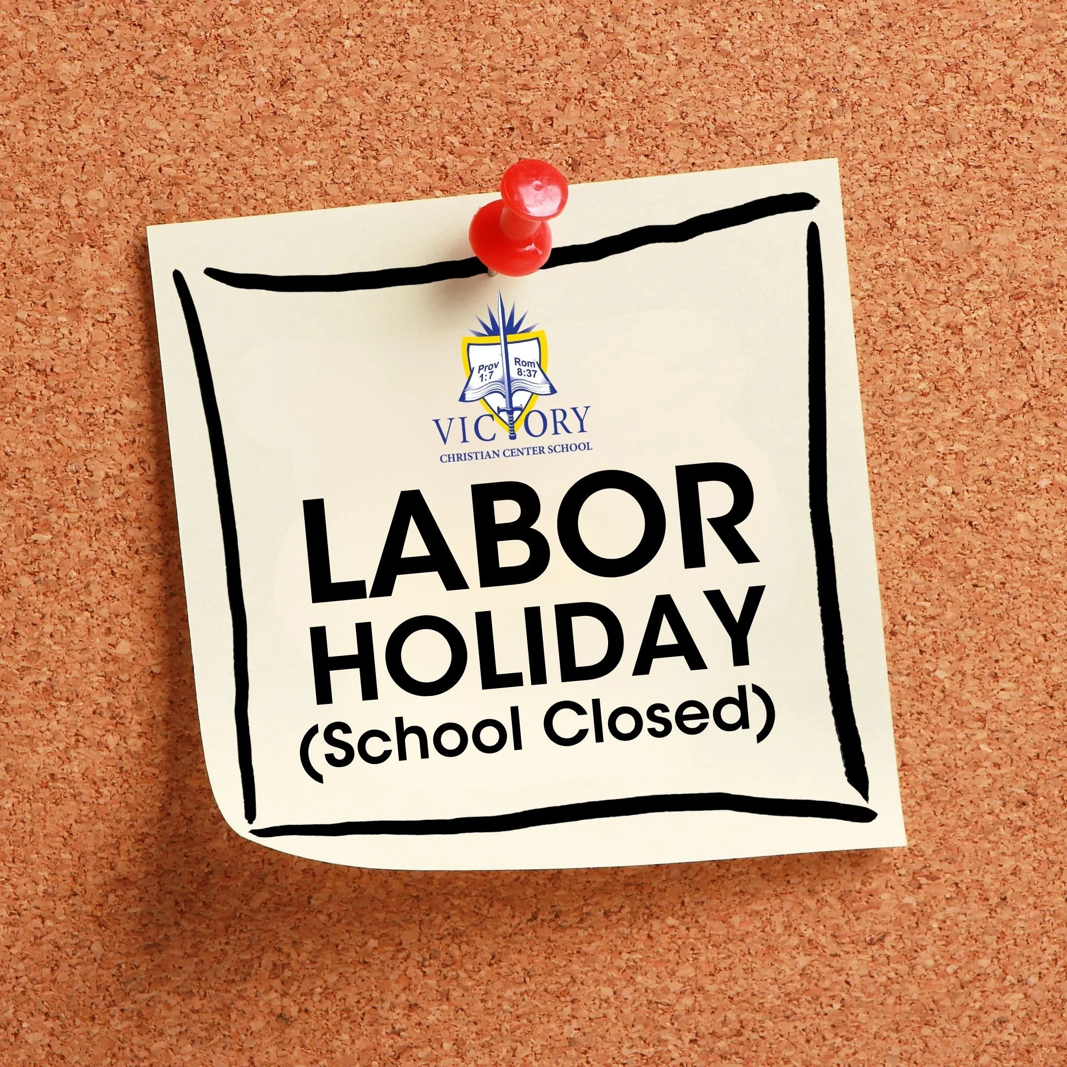 Labor Day Holiday (School Closed)