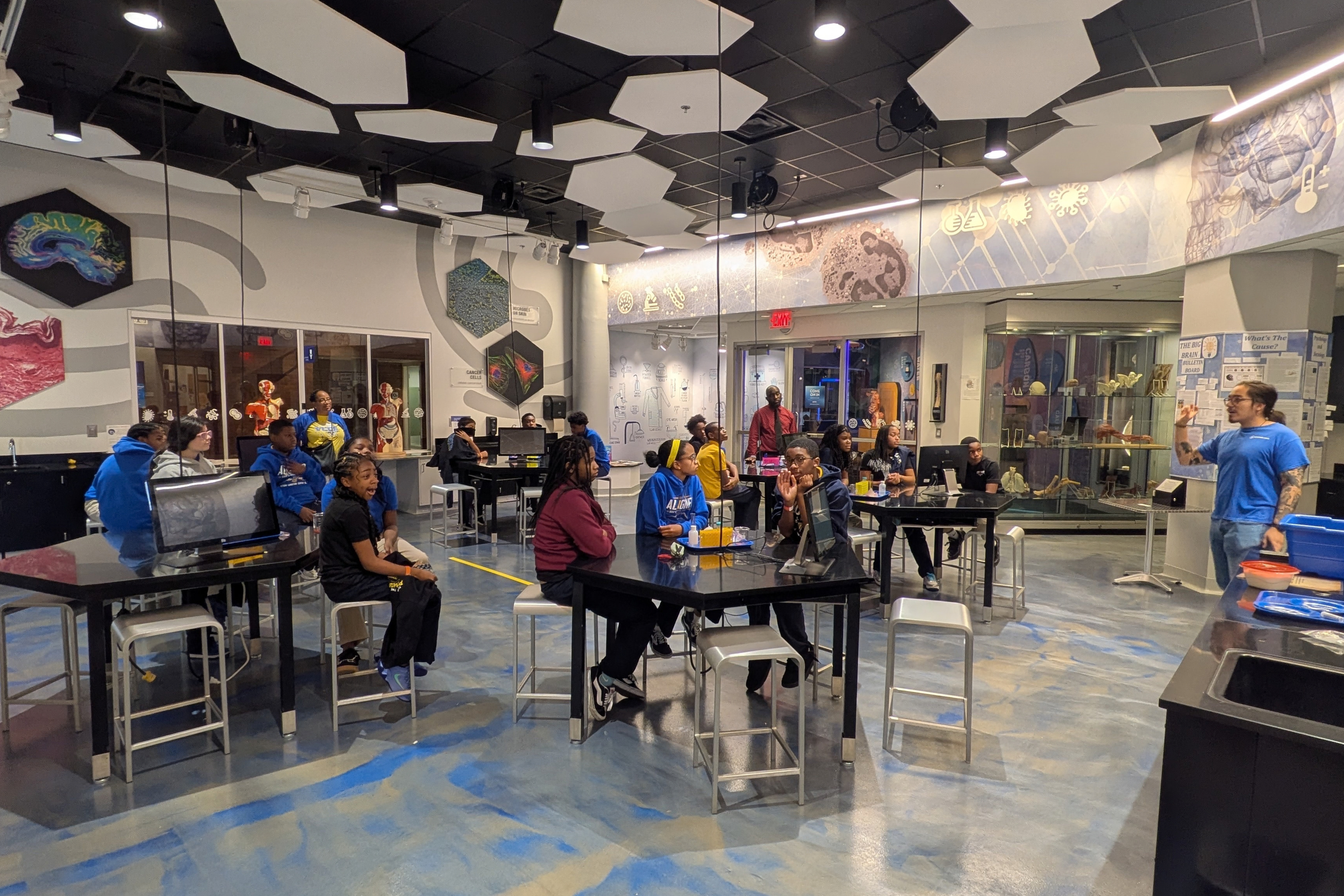 Discovery Place Field Trip was a success for our middle schoolers!