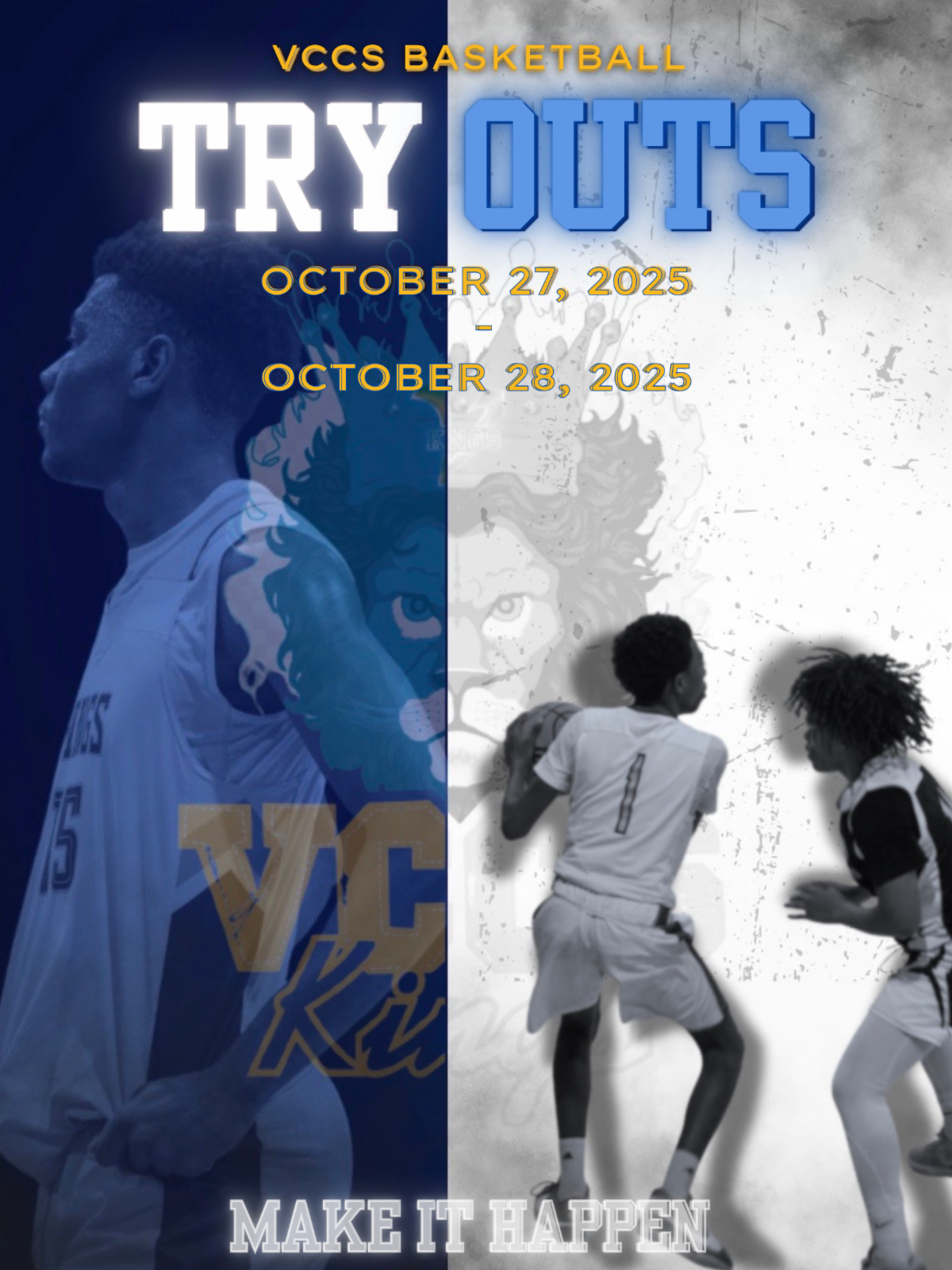 VCCS Basketball Tryouts! 🏀🔥