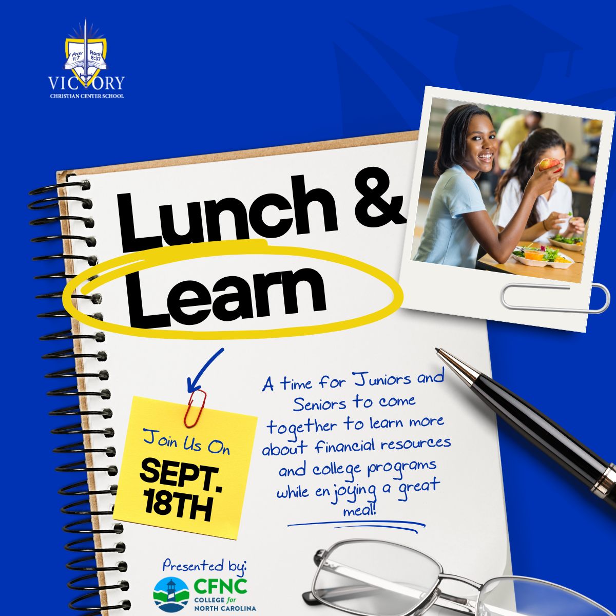 Lunch & Learn | Juniors & Seniors