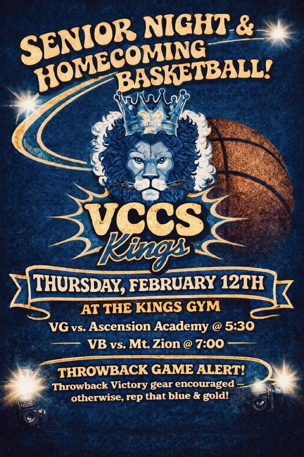 VCCS Basketball Teams @ HOME | Senior Night &amp; Homecoming!