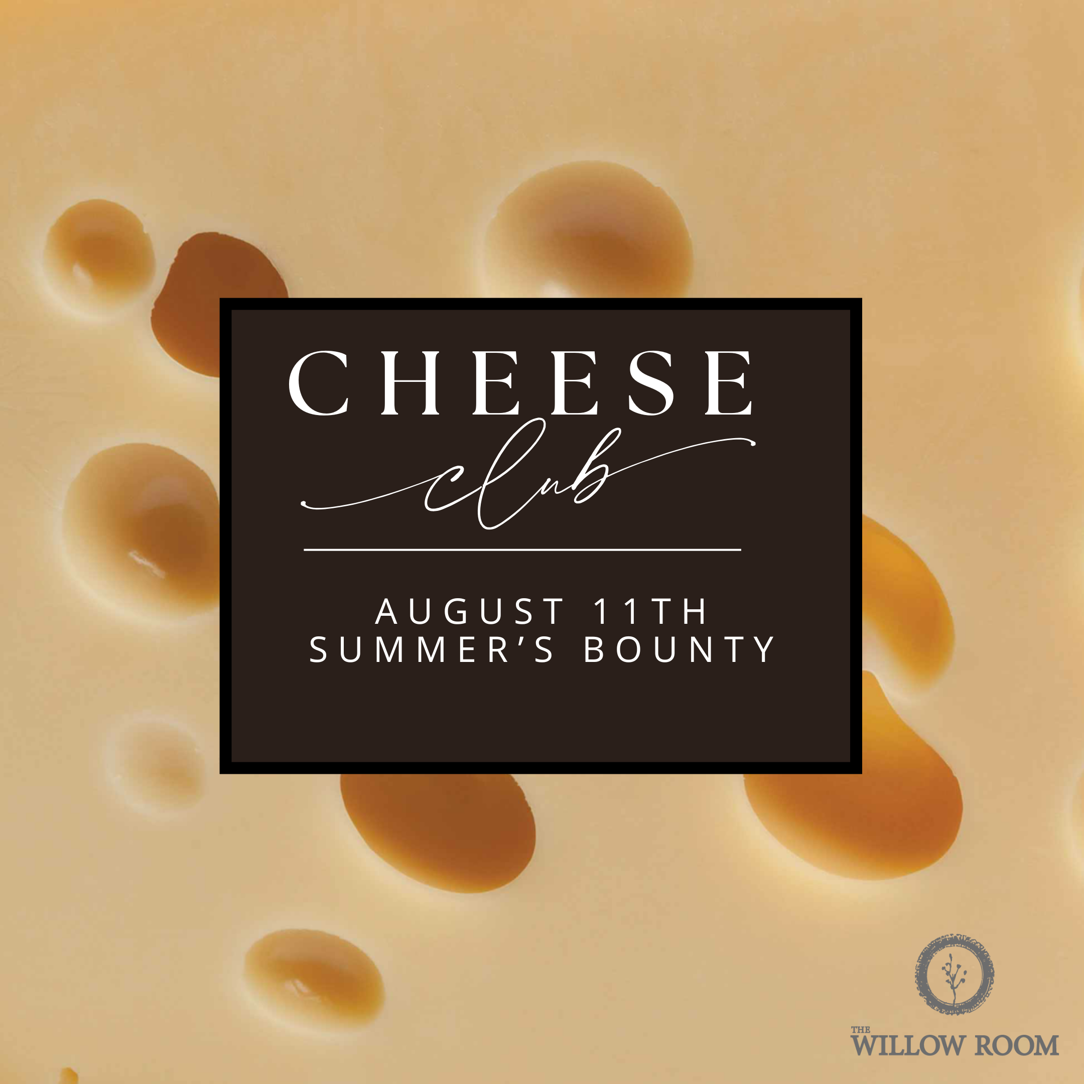 CHEESE CLUB | AUGUST