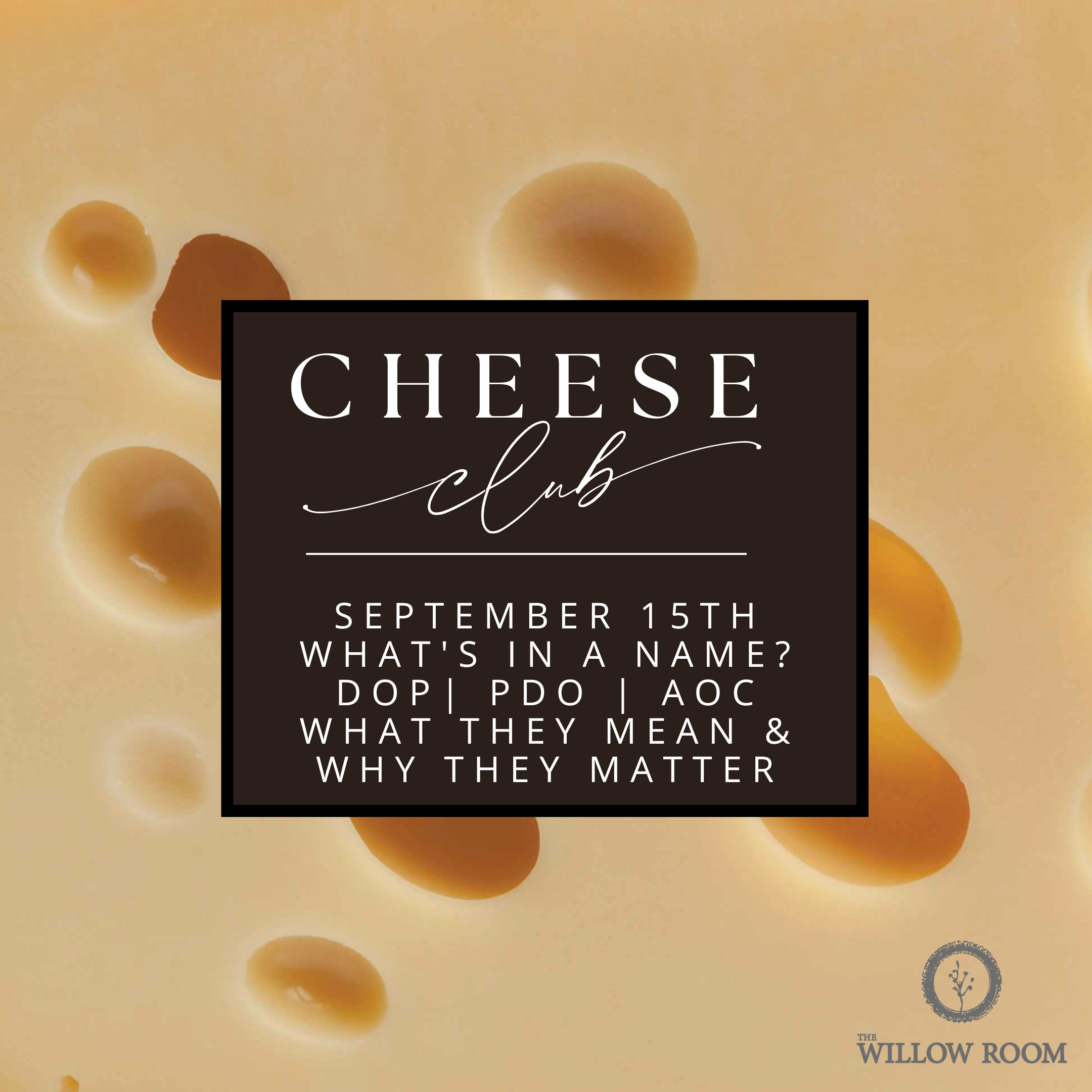 Cheese Club | SEPTEMBER 