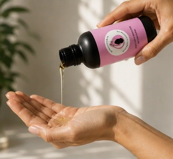 DivineDrops Organic Castor Oil 100% Cold Pressed Free Hexane