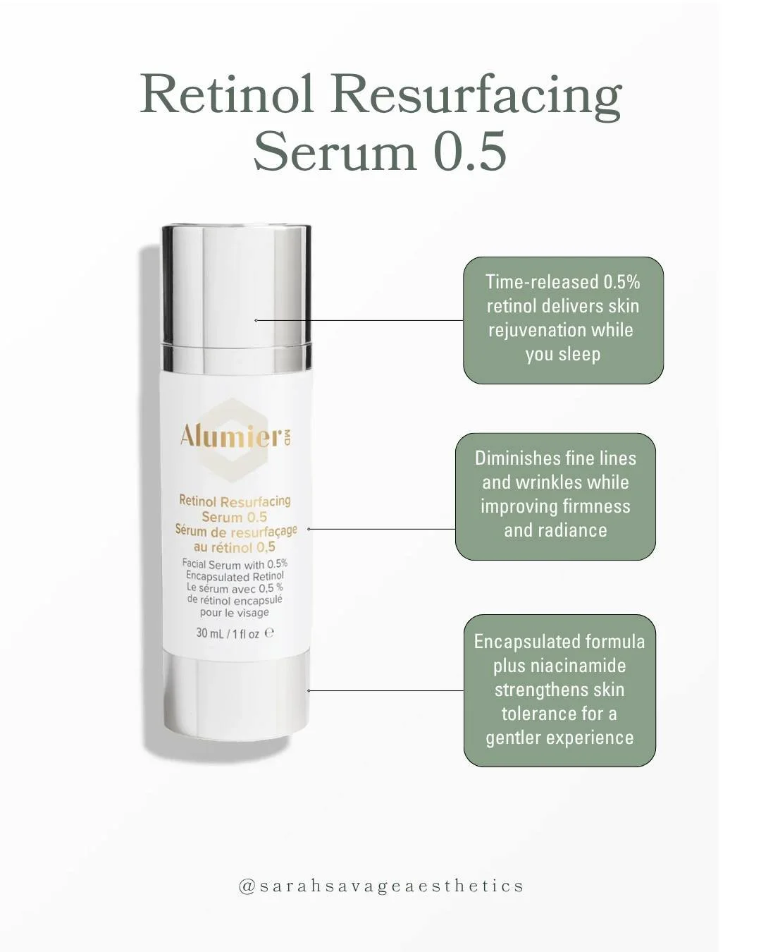 Spring is the perfect time to take stock of your skincare and make sure it's actually working for you.

If there's one product worth building your evening routine around right now, it's the AlumierMD Retinol Resurfacing Serum. A consistent retinol is