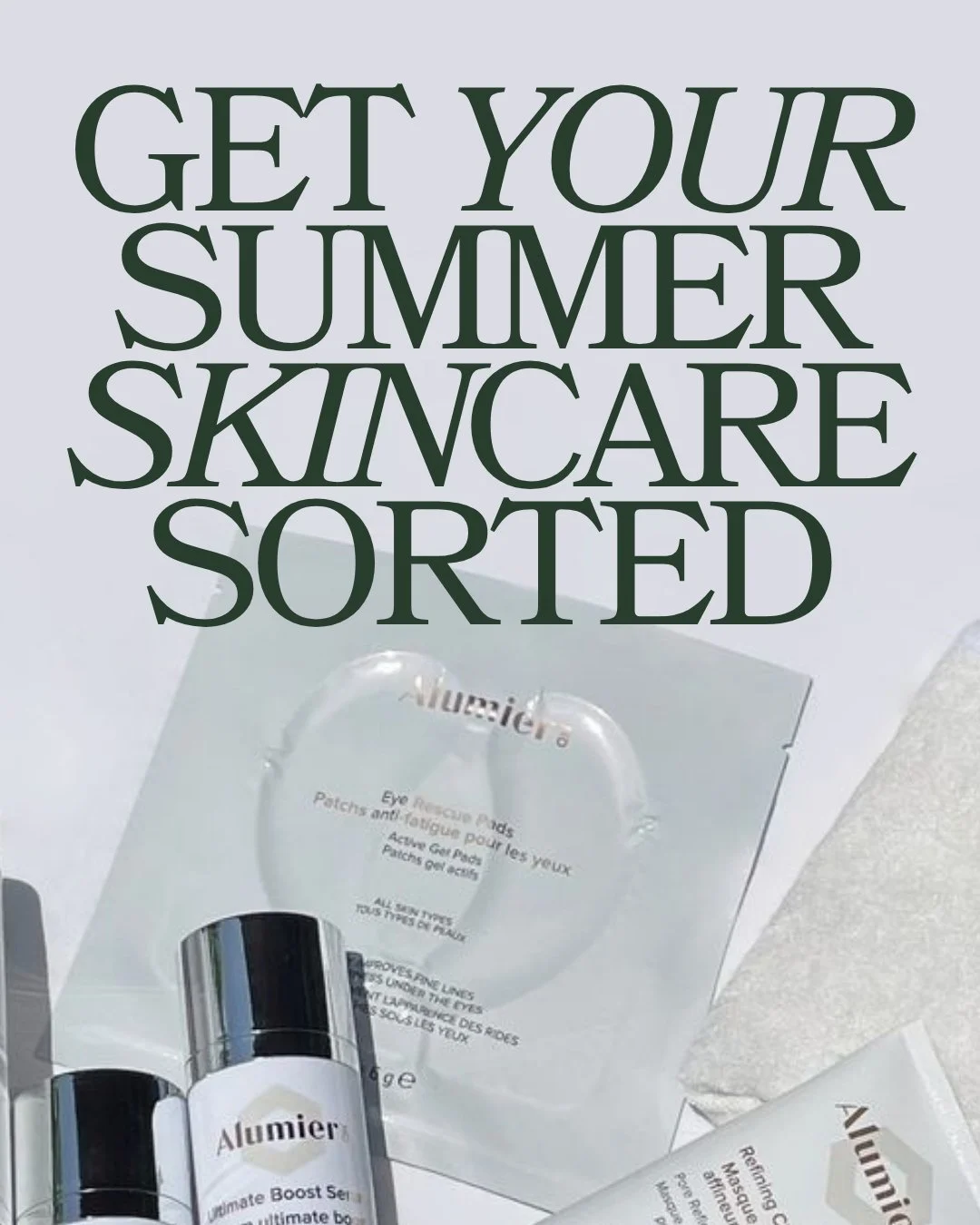 Nothing like a heatwave to make you question everything in your skincare routine. ☀️😅

If you've been getting by with the wrong SPF, or no SPF, now's the time to fix that. Tell me what you think you need and I'll help you find the right products for