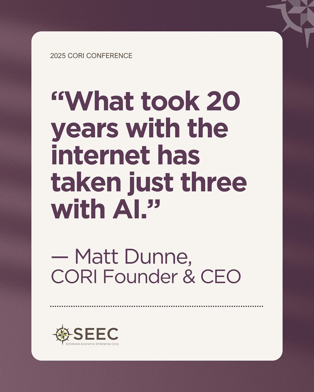 SEEC is bringing national insight home. We joined rural leaders at the 2025 @ruralinno Conference to explore how AI can empower rural economies. 

📍Want to see how we&rsquo;re applying these ideas locally?

Join our Open House: Rooted in Purpose. Gr