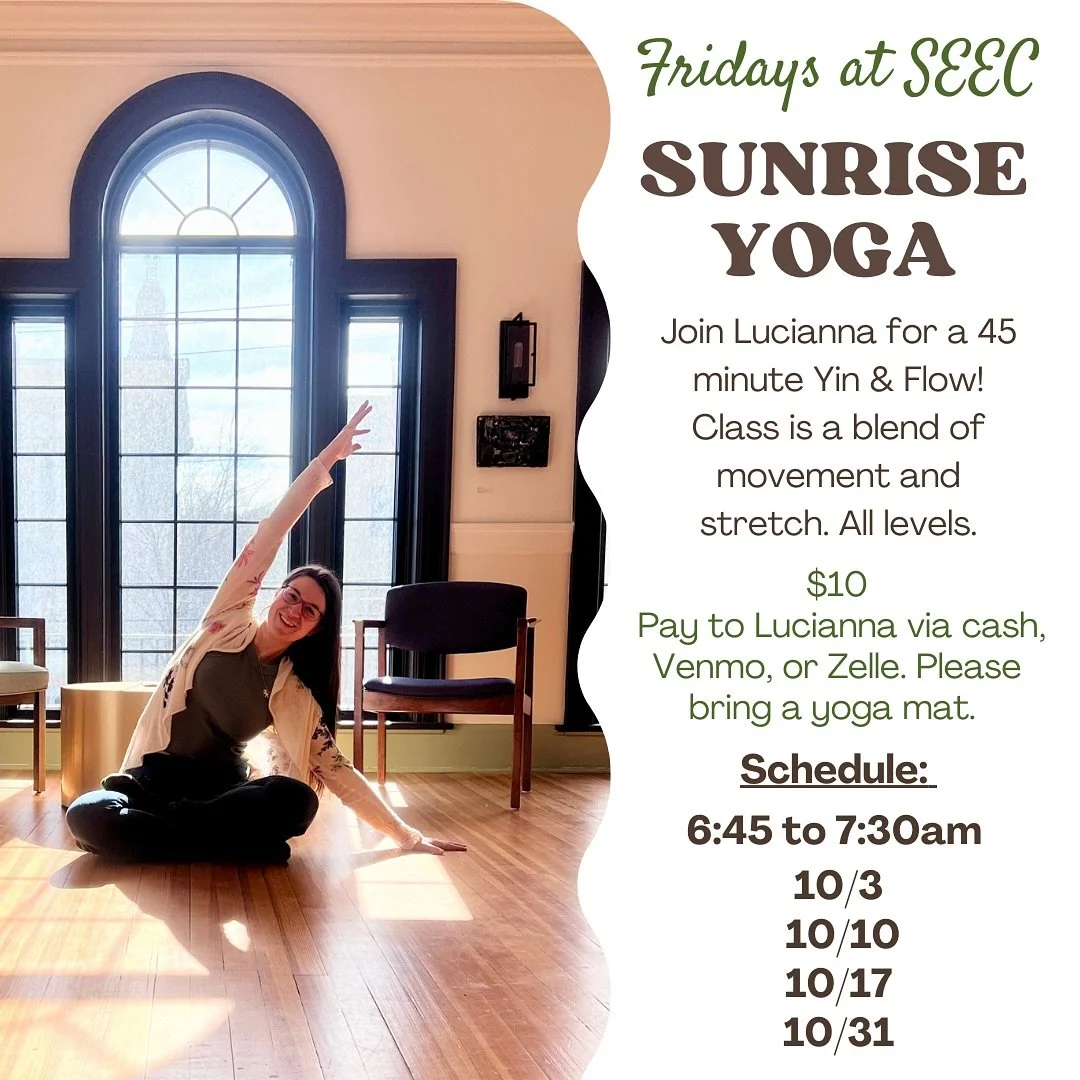 Yoga on Friday&rsquo;s at 287 Main 🧘&zwj;♂️🧘&zwj;♀️

Join @lucianna_silvestri_yoga for October yoga! 🍂