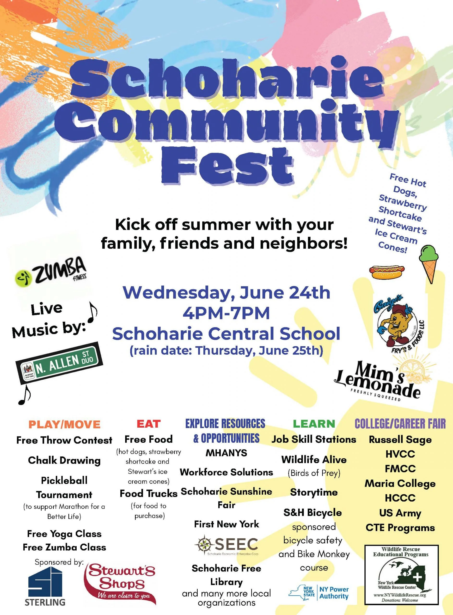 SEEC To Participate in Schoharie’s First-Ever Community Festival on June 24