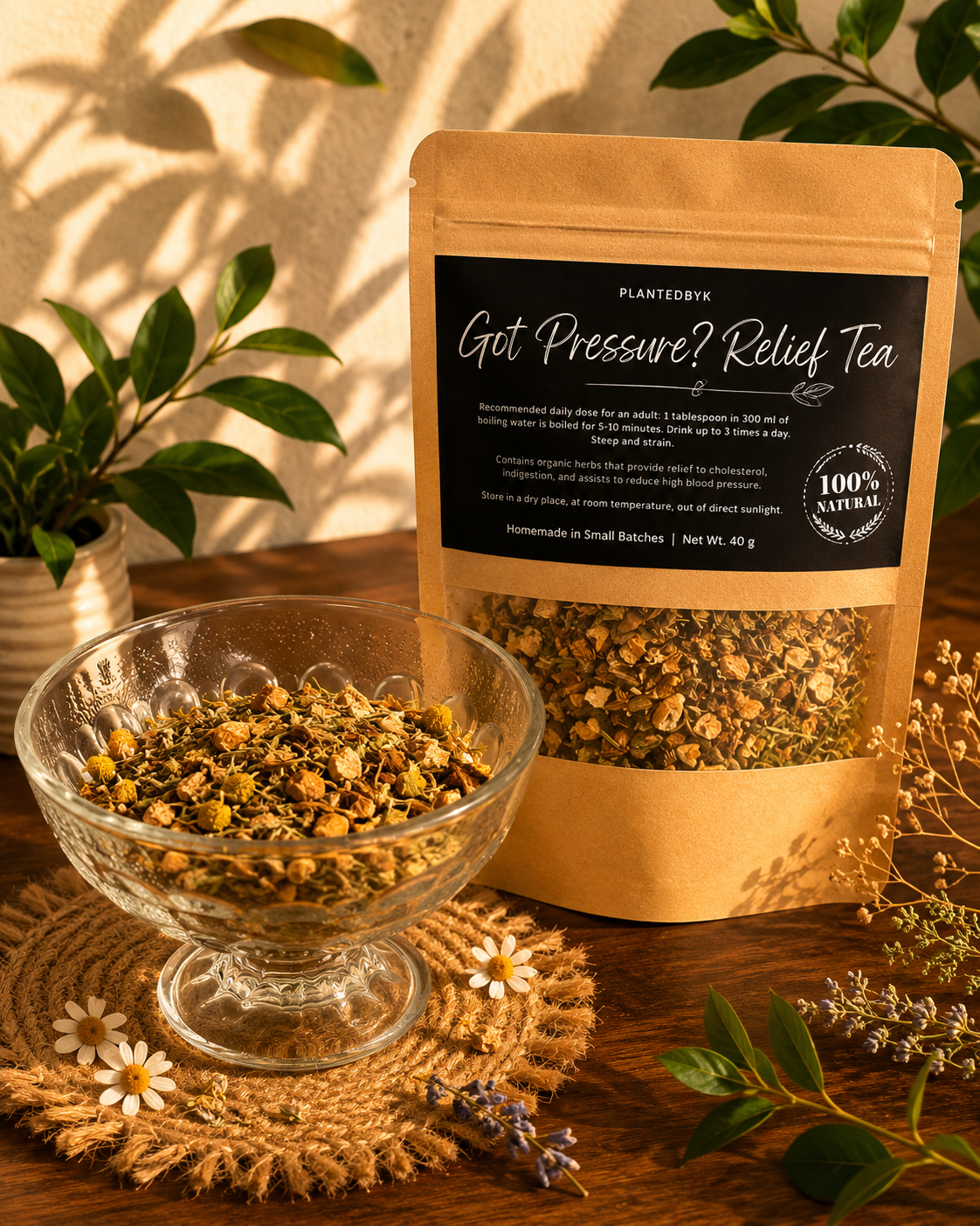 Got Pressure? Relief Tea